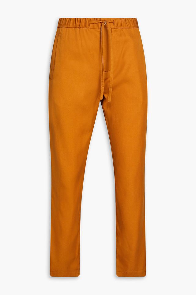 Oscar TENCEL™-twill drawstring pants