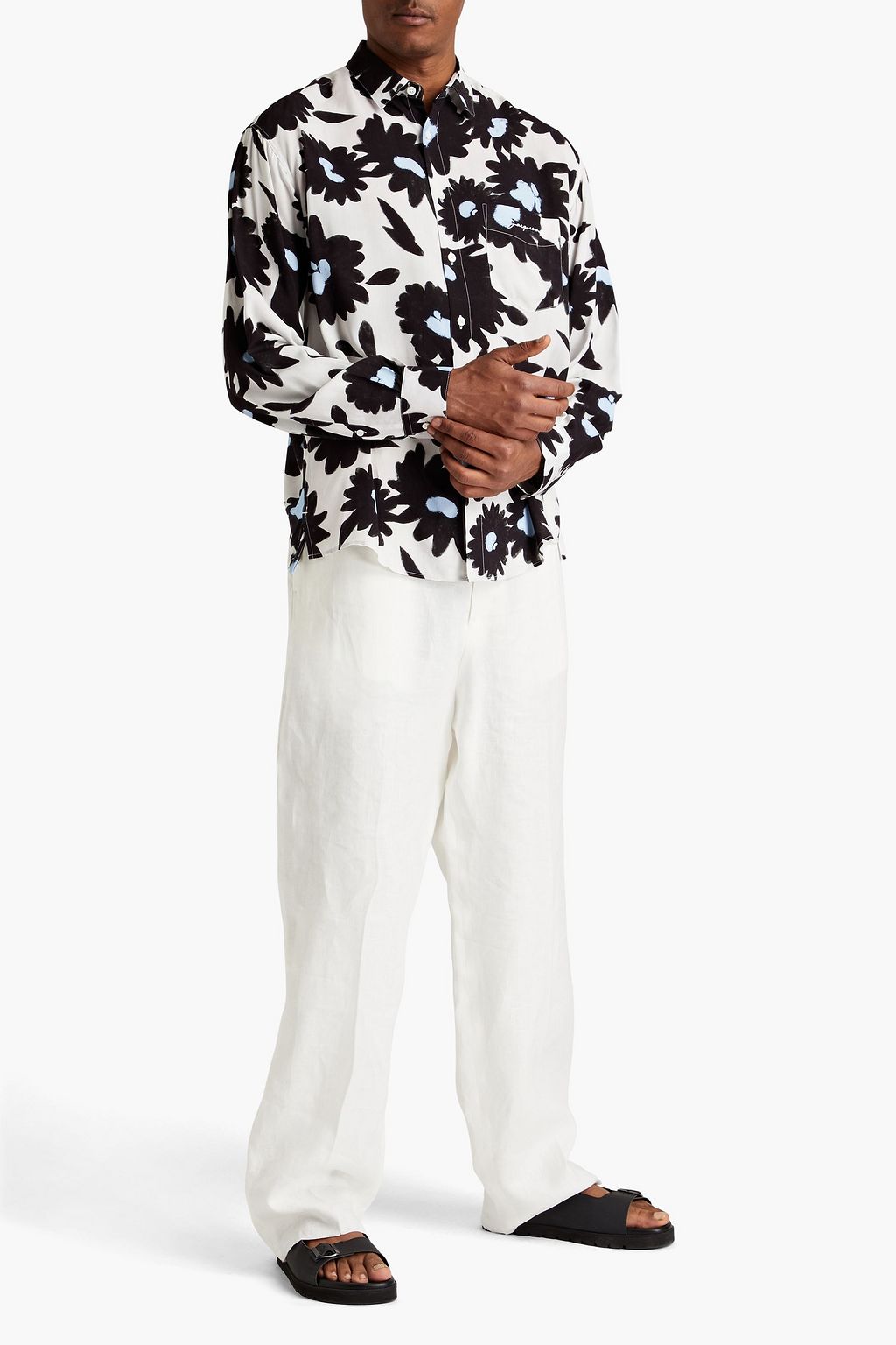 JACQUEMUS Simon printed woven shirt