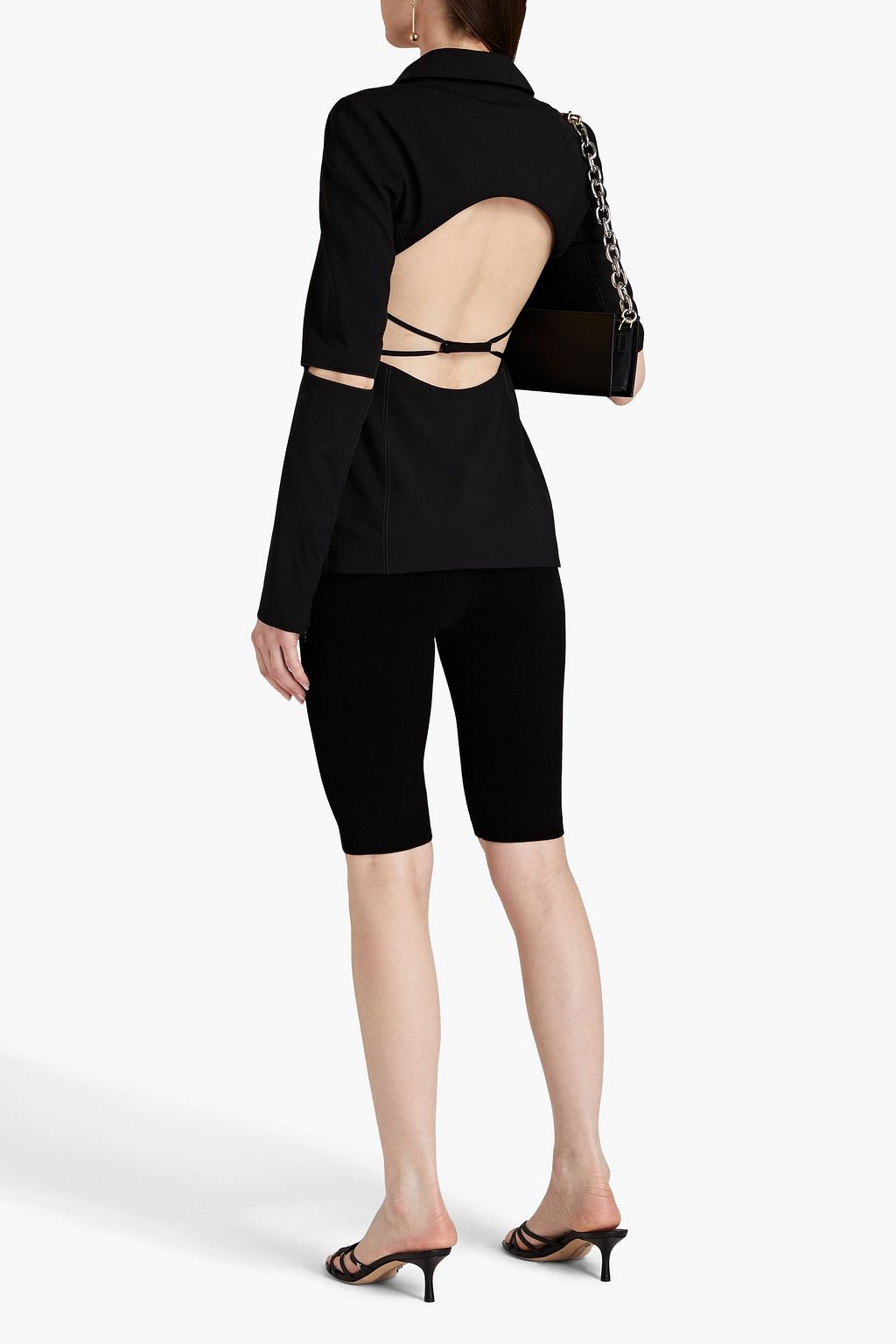 JACQUEMUS Melo cutout stretch-wool blazer
