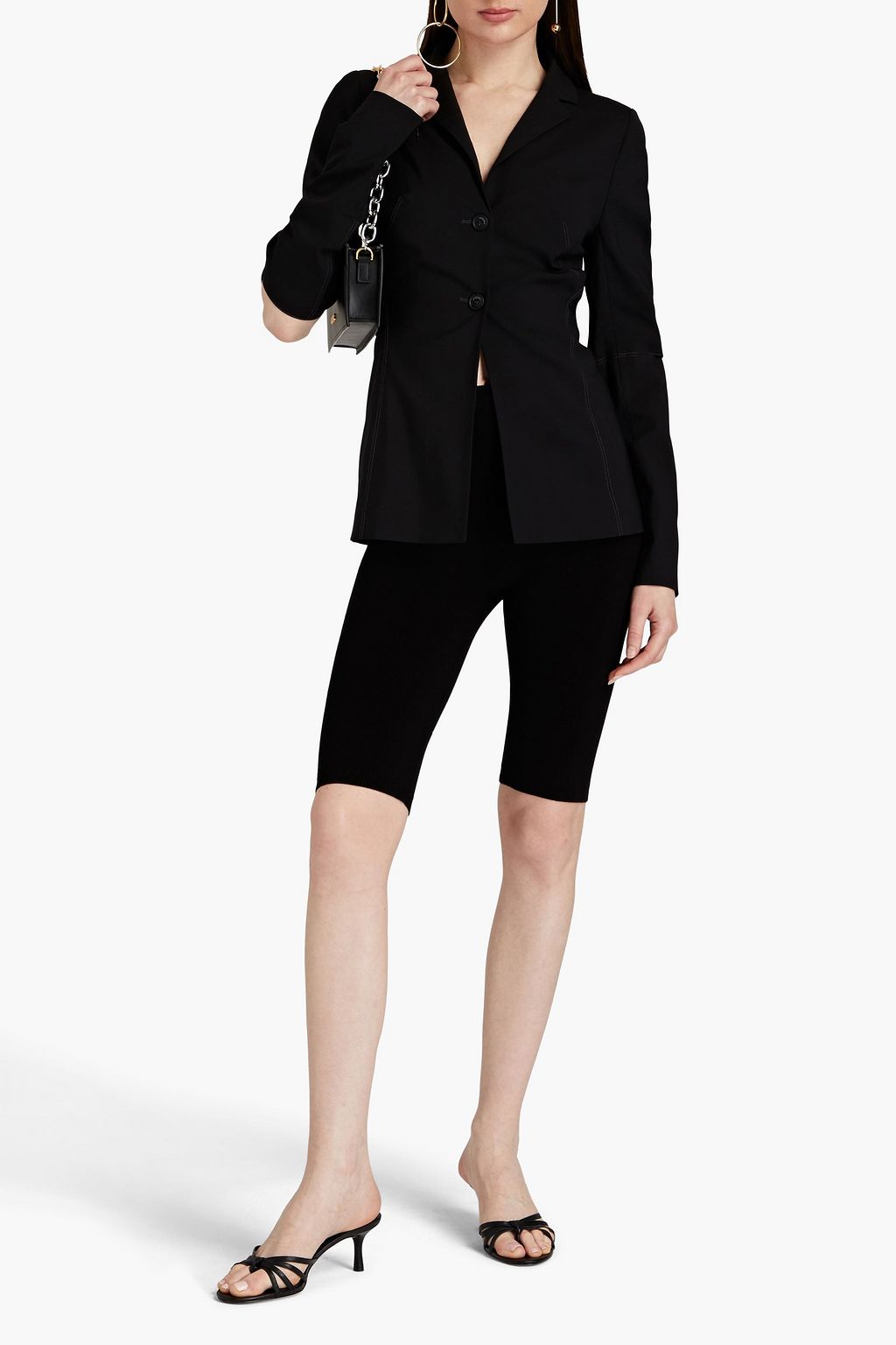 JACQUEMUS Melo cutout stretch-wool blazer