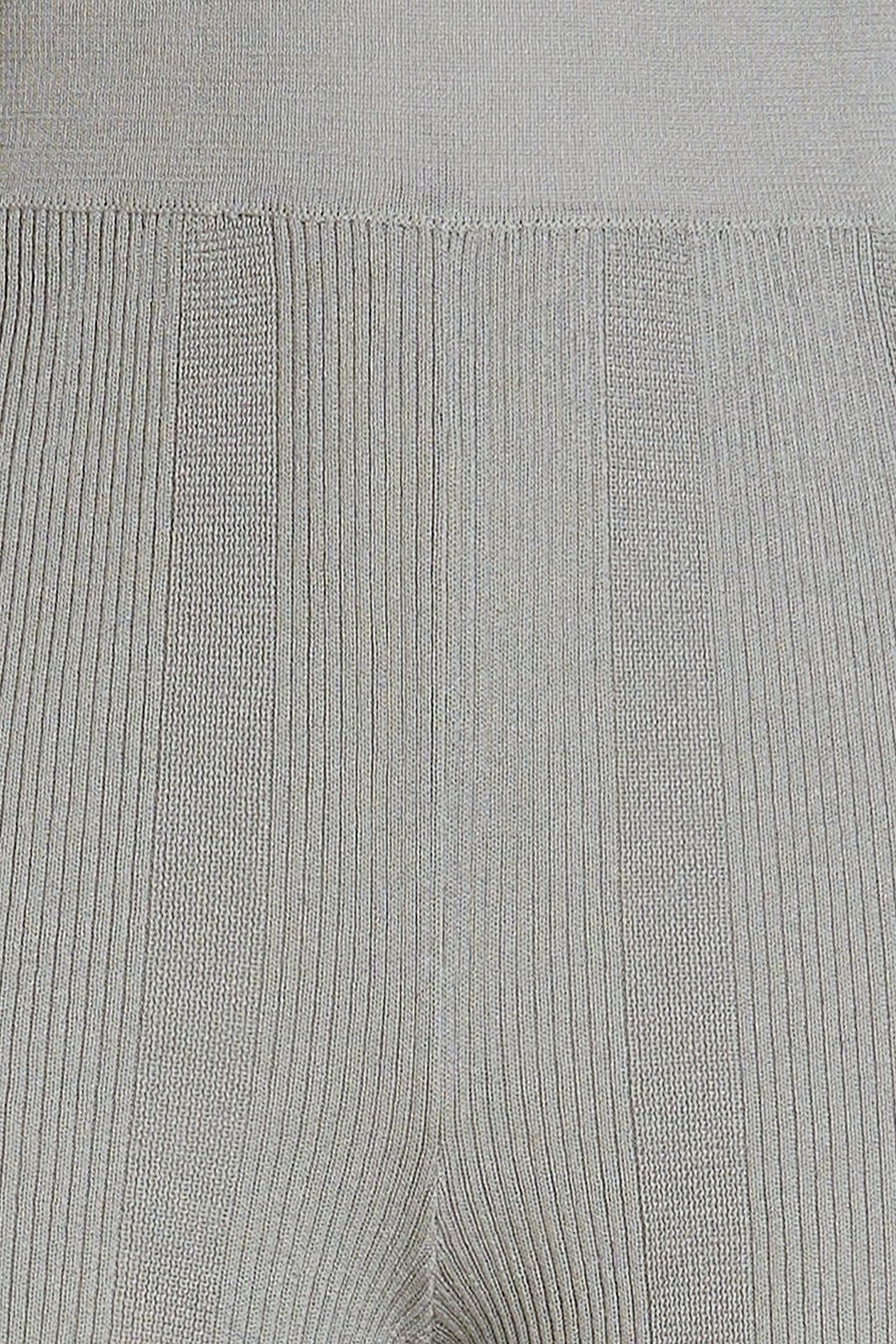 REMAIN BIRGER CHRISTENSEN Ribbed cotton-blend flared pants