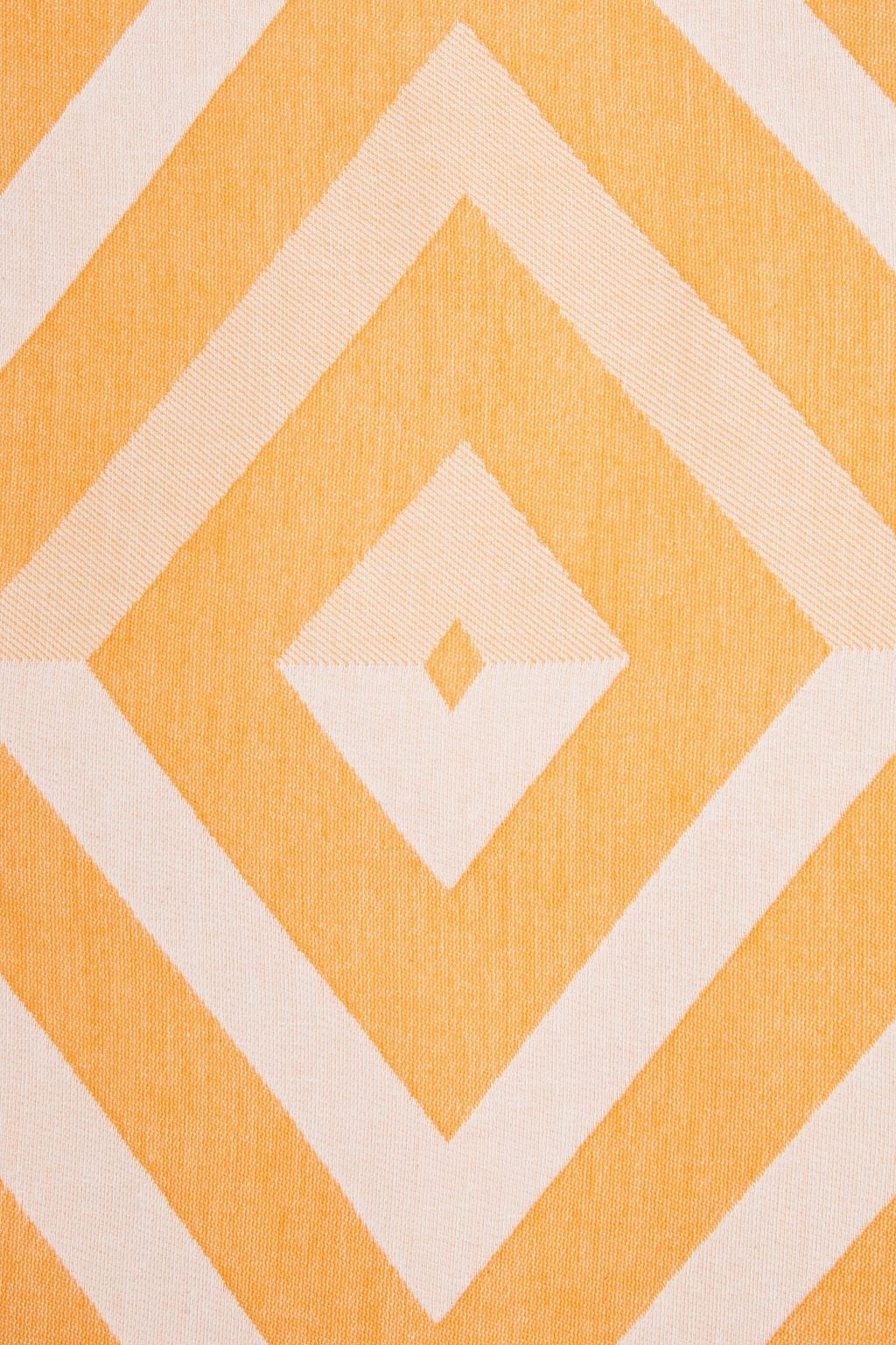FRESCOBOL CARIOCA Printed cotton and linen-blend beach towel