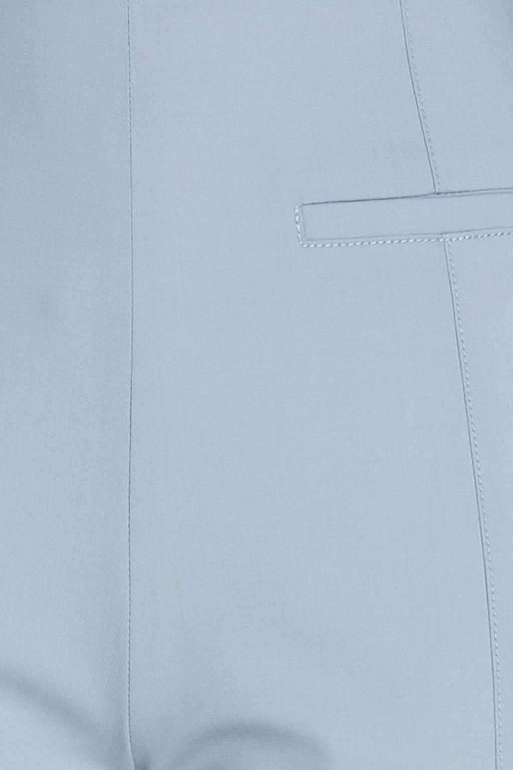 JACQUEMUS بنطلون بقصة واسعة من الأسفل مصنوع من صوف مطاطي