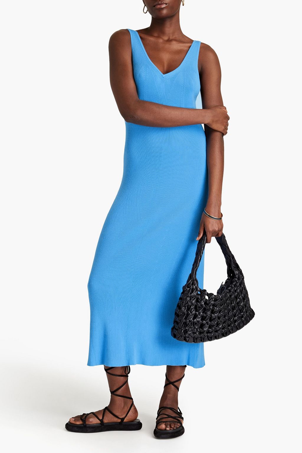 REMAIN BIRGER CHRISTENSEN Olissa ribbed-knit midi dress