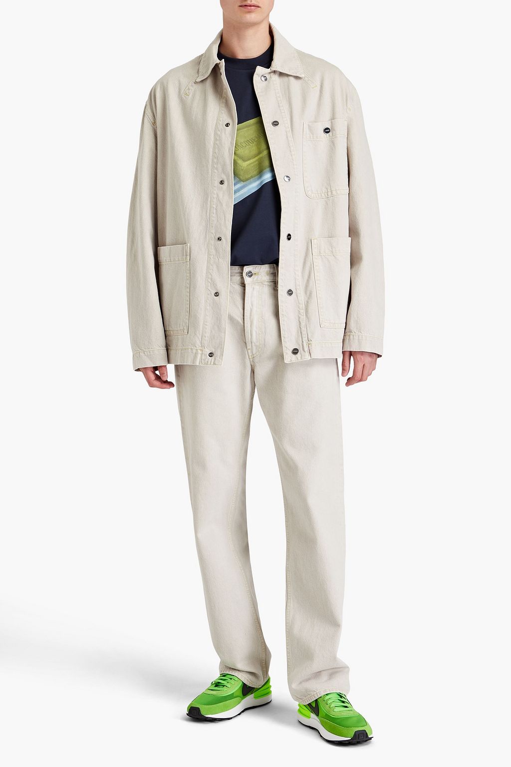 JACQUEMUS De Nimes oversized denim jacket