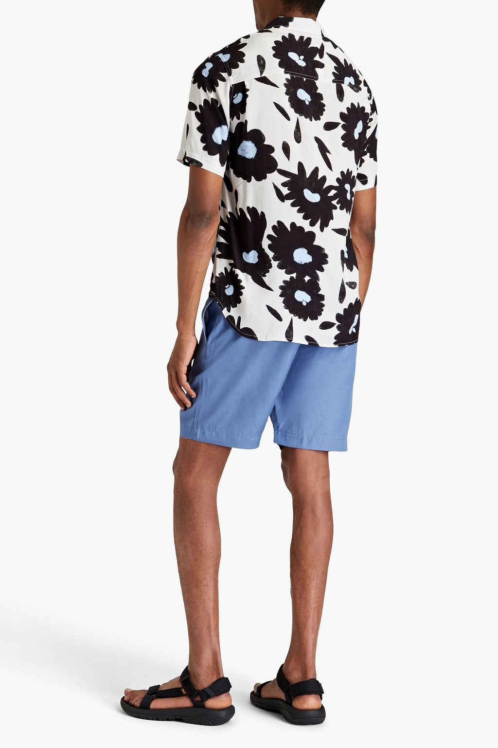 JACQUEMUS Appliquéd checked woven shirt