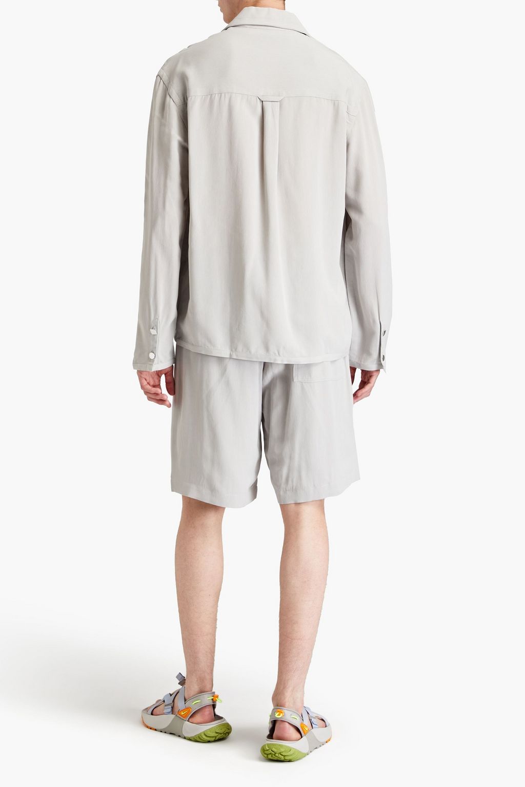 JACQUEMUS Marin crepe shirt