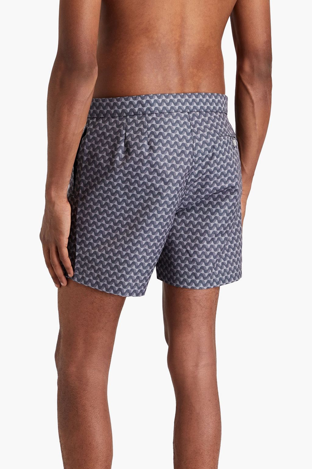 FRESCOBOL CARIOCA Short-length printed swim shorts