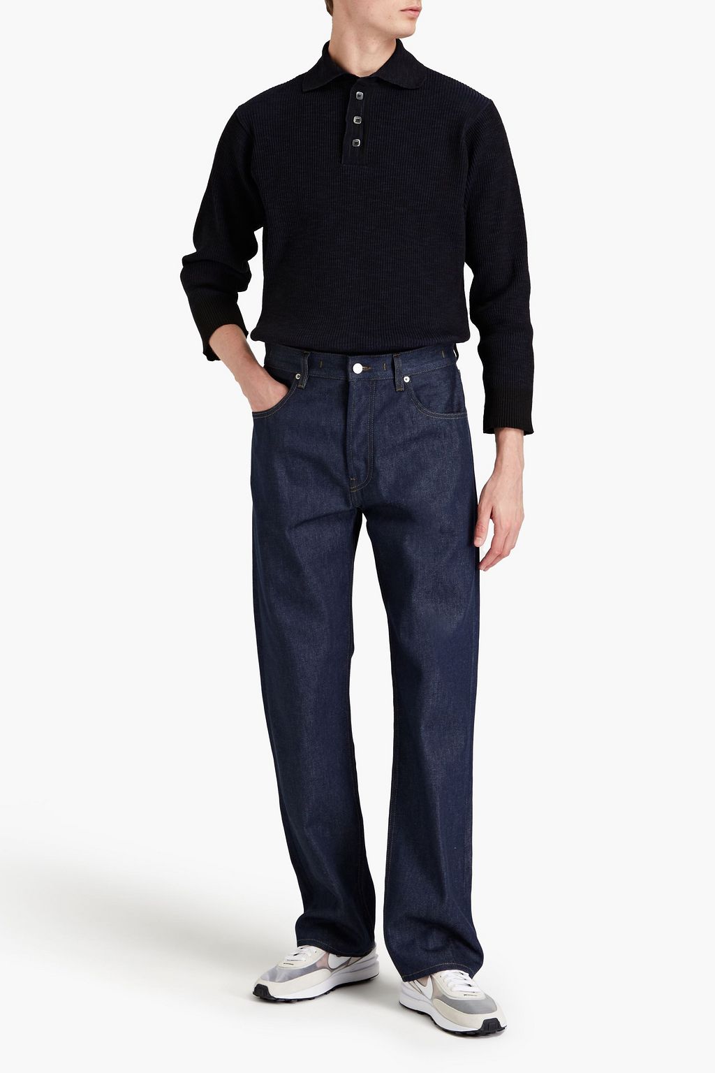 JACQUEMUS Le De Nimes Fresa Jeans