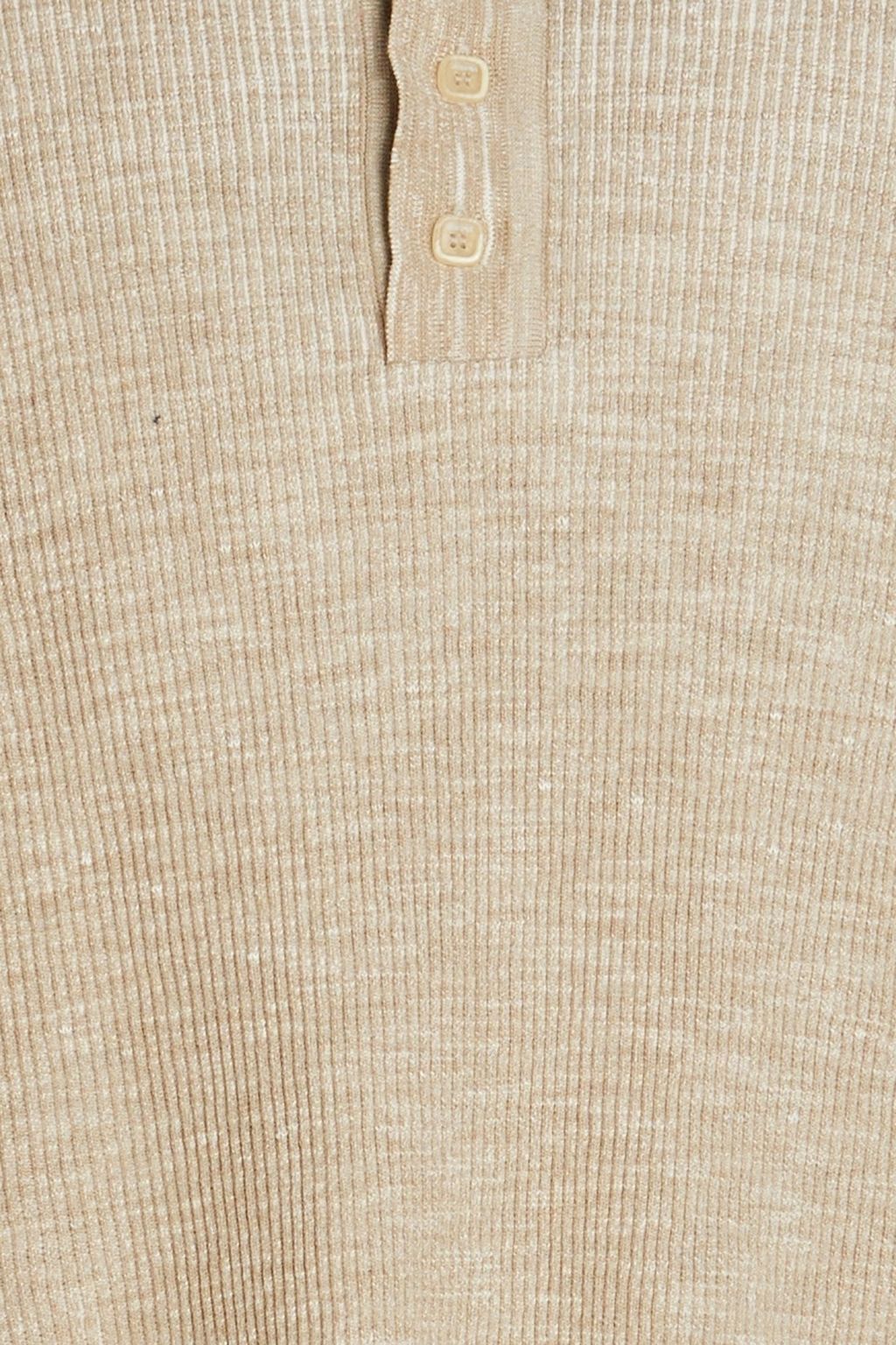 JACQUEMUS Teramo Pullover aus einer gerippten Baumwollmischung mit Polokragen