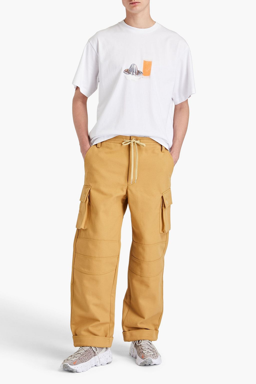 JACQUEMUS Giardino cotton-canvas cargo pants