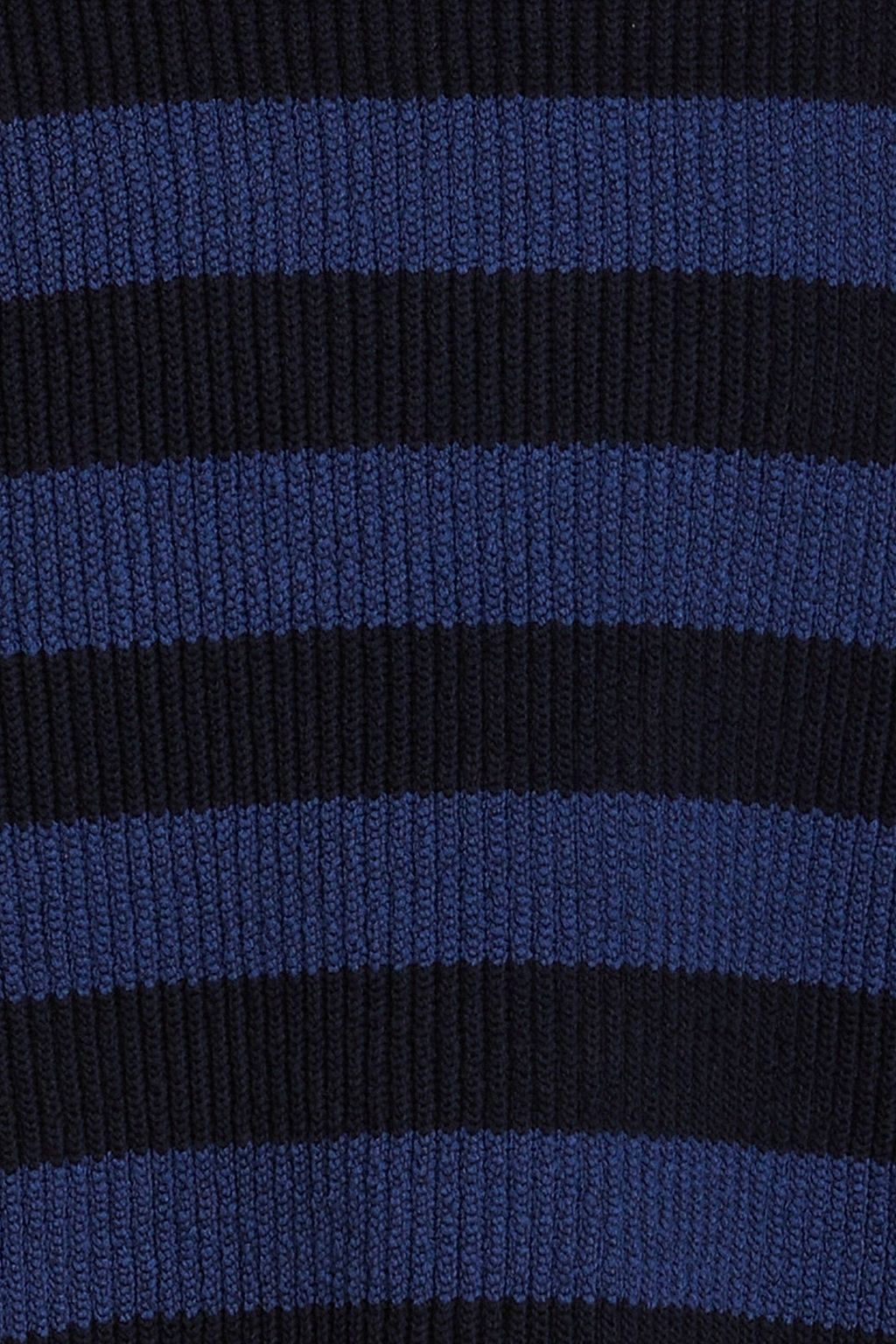 JACQUEMUS Rayures striped ribbed-knit turtleneck sweater