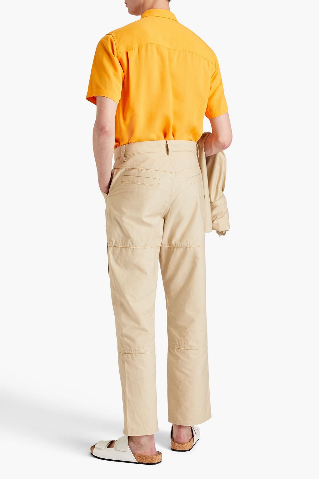 JACQUEMUS Pacalo cotton-blend twill cargo pants
