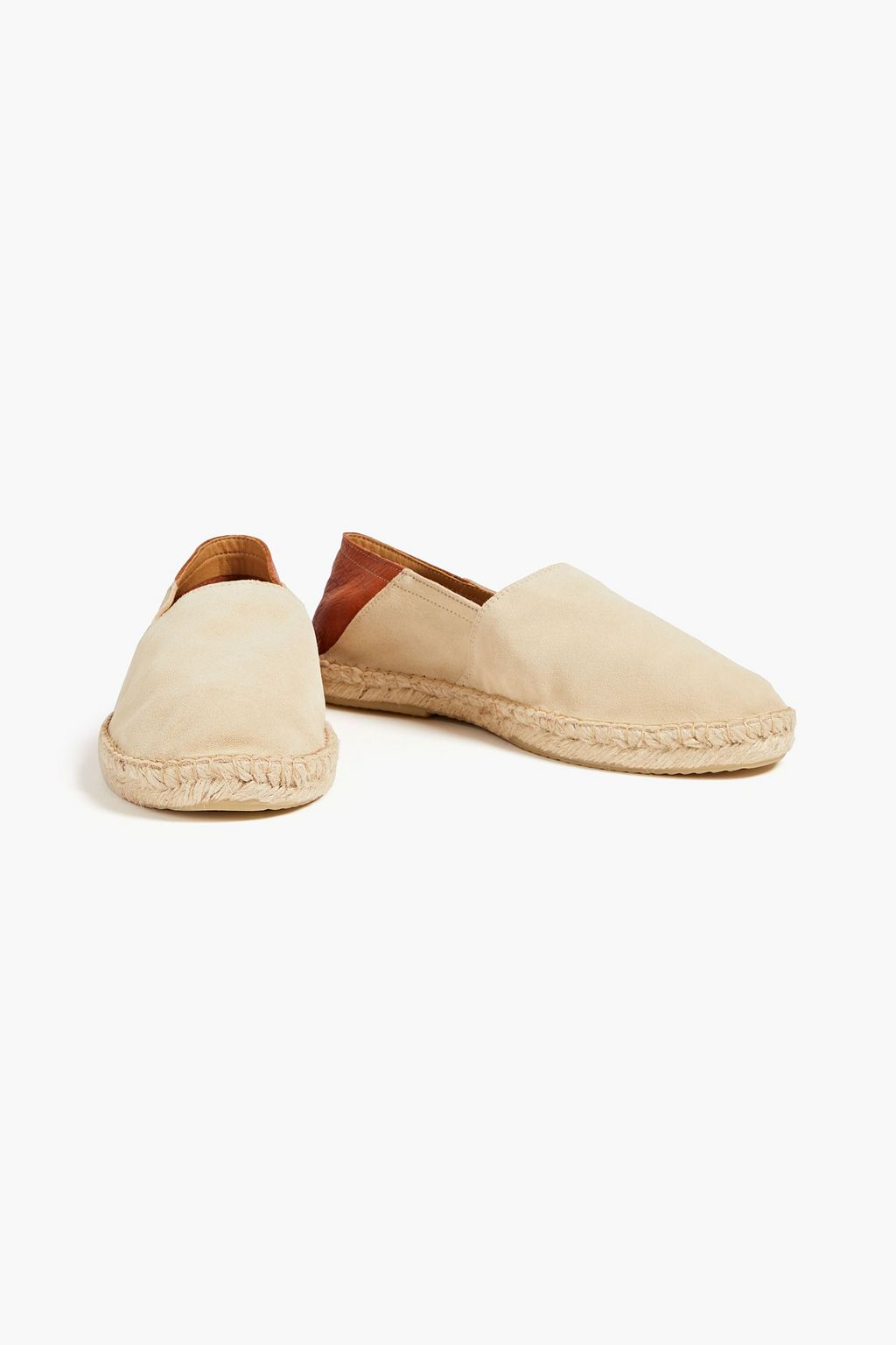 FRESCOBOL CARIOCA Veluso suede collapsible-heel espadrilles