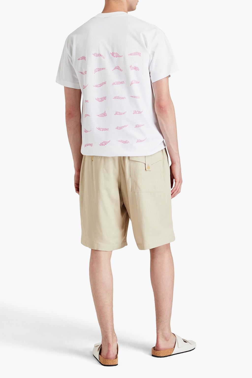JACQUEMUS 織地 チノショートパンツ