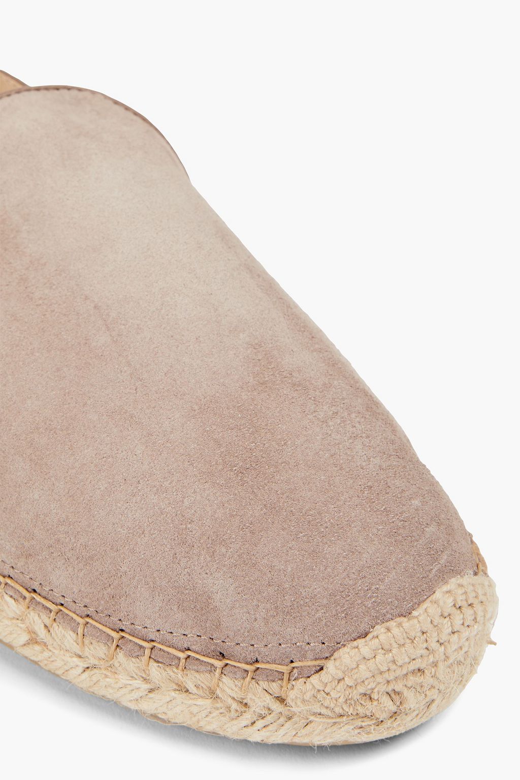 FRESCOBOL CARIOCA Veluso suede collapsible-heel espadrilles