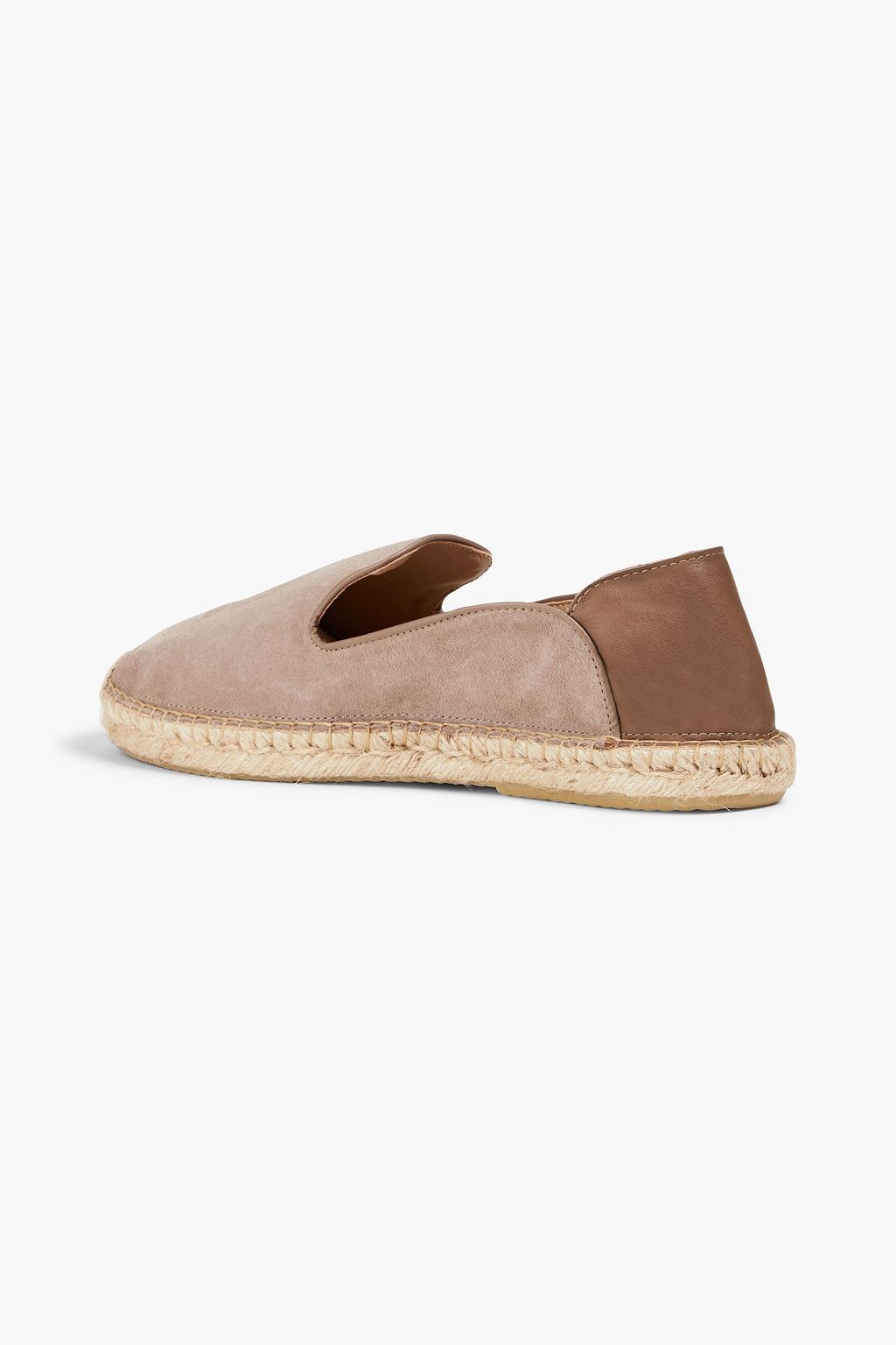 FRESCOBOL CARIOCA Veluso suede collapsible-heel espadrilles