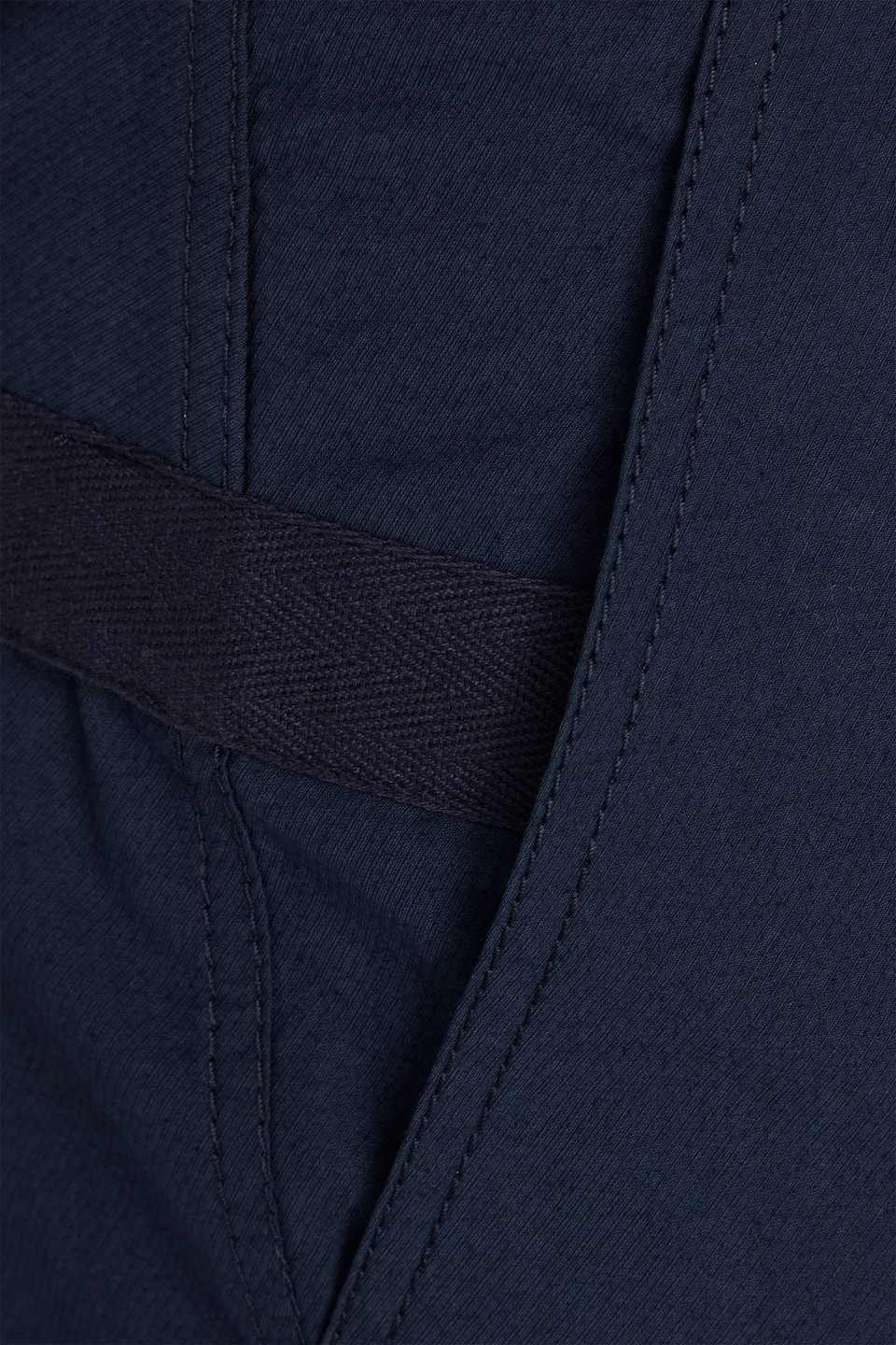 Shop Jacquemus Giardino Cotton-blend Twill Cargo Pants In Navy