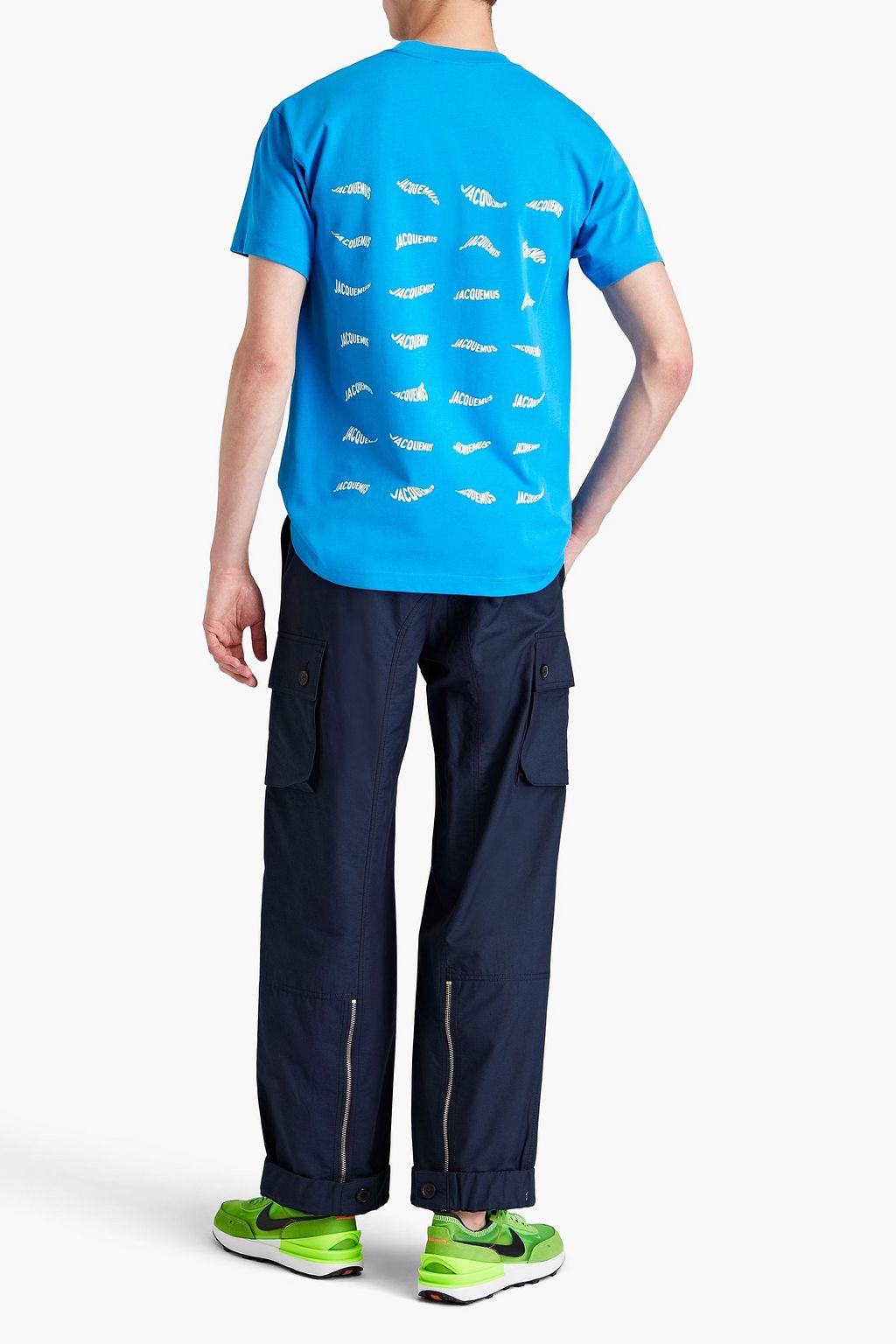 JACQUEMUS Giardino cotton-blend twill cargo pants
