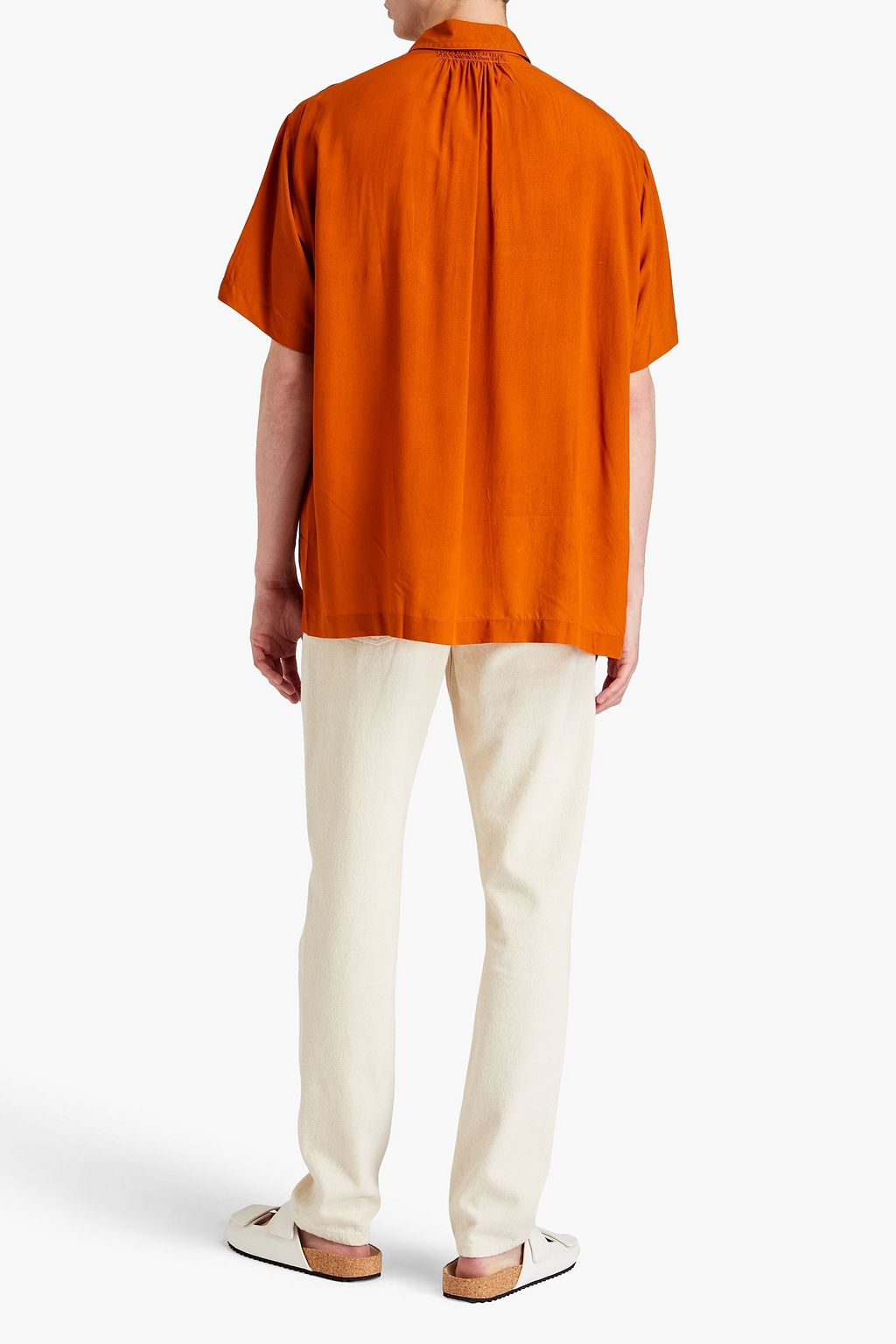 JACQUEMUS Moisson printed voile shirt