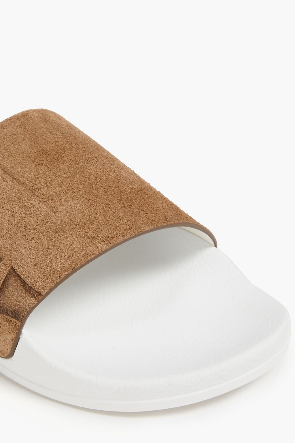 FRESCOBOL CARIOCA Humberto embossed suede slides