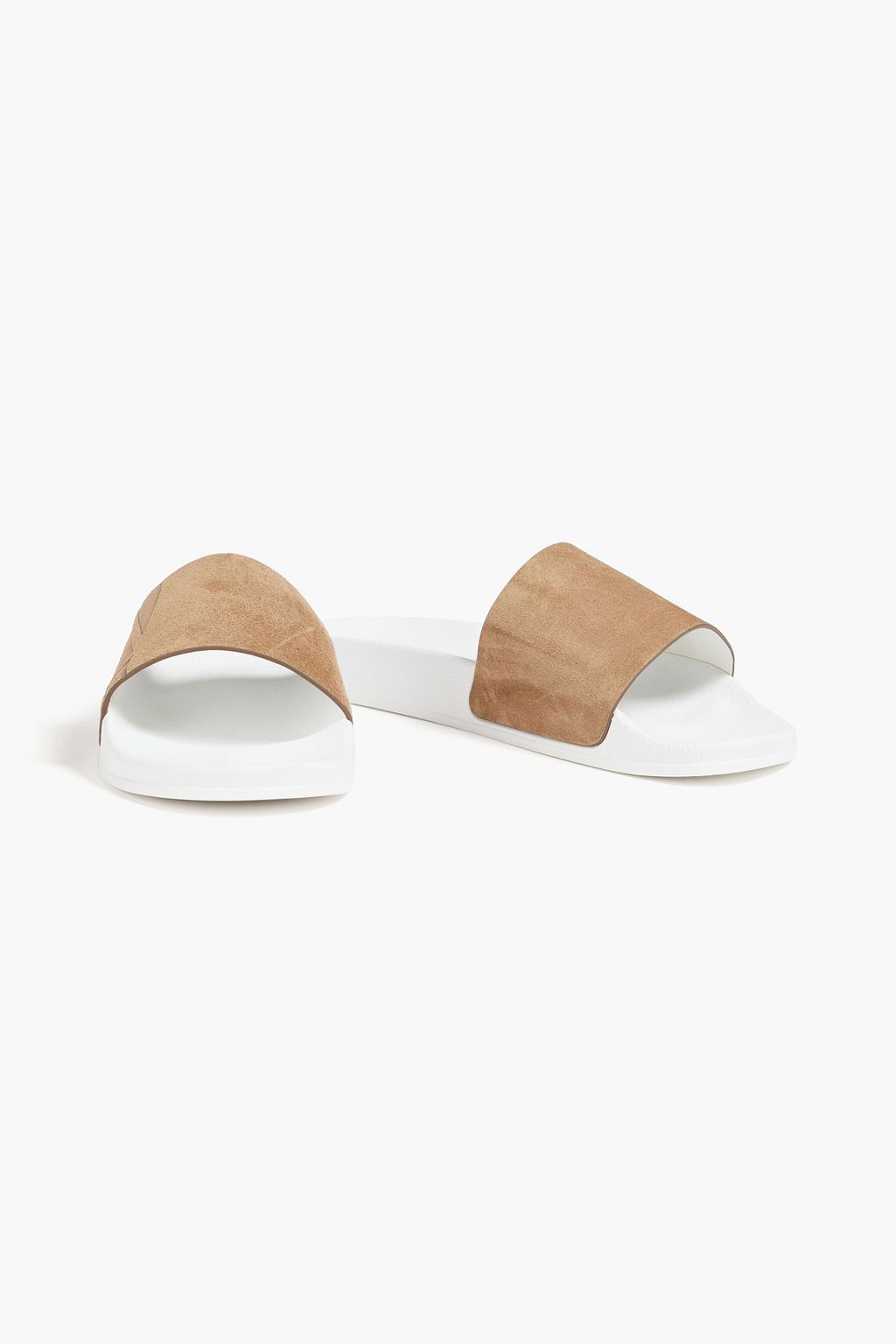 FRESCOBOL CARIOCA Humberto embossed suede slides