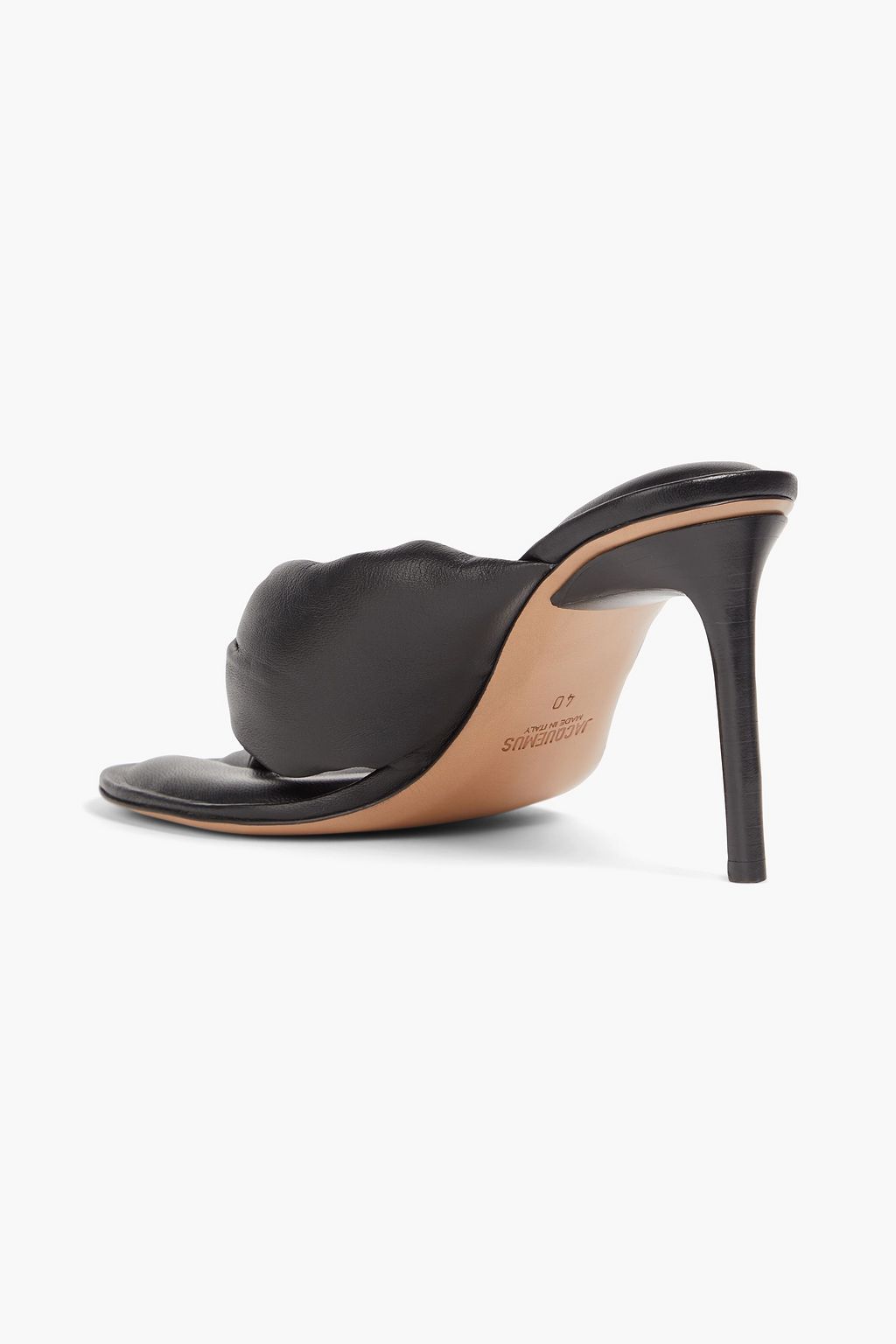 JACQUEMUS Nocio padded leather sandals THE
