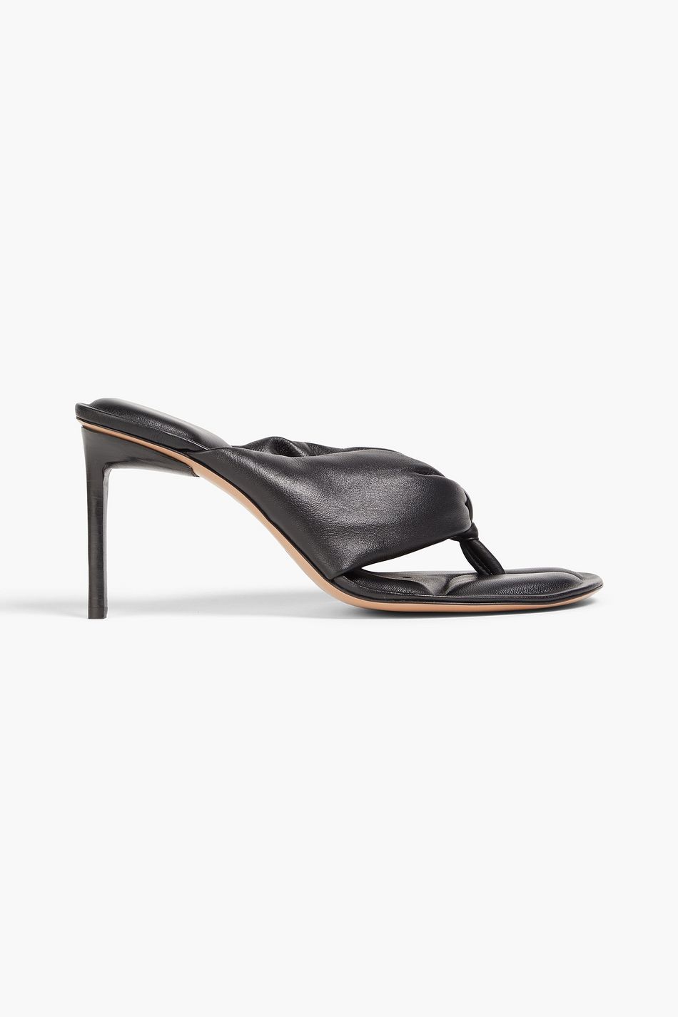 JACQUEMUS Nocio padded leather sandals THE