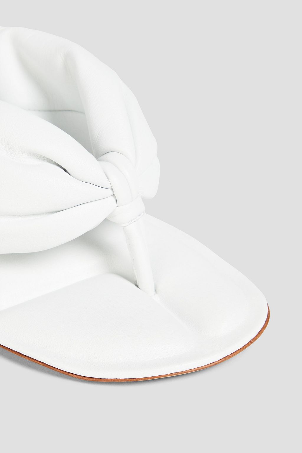 JACQUEMUS Nocio padded leather sandals