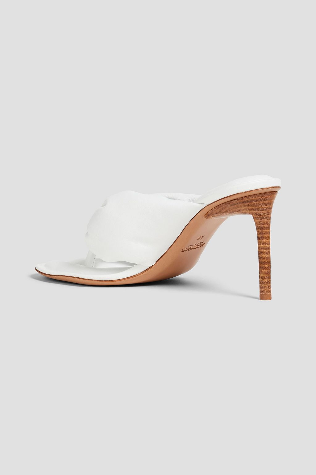 JACQUEMUS Nocio padded leather sandals