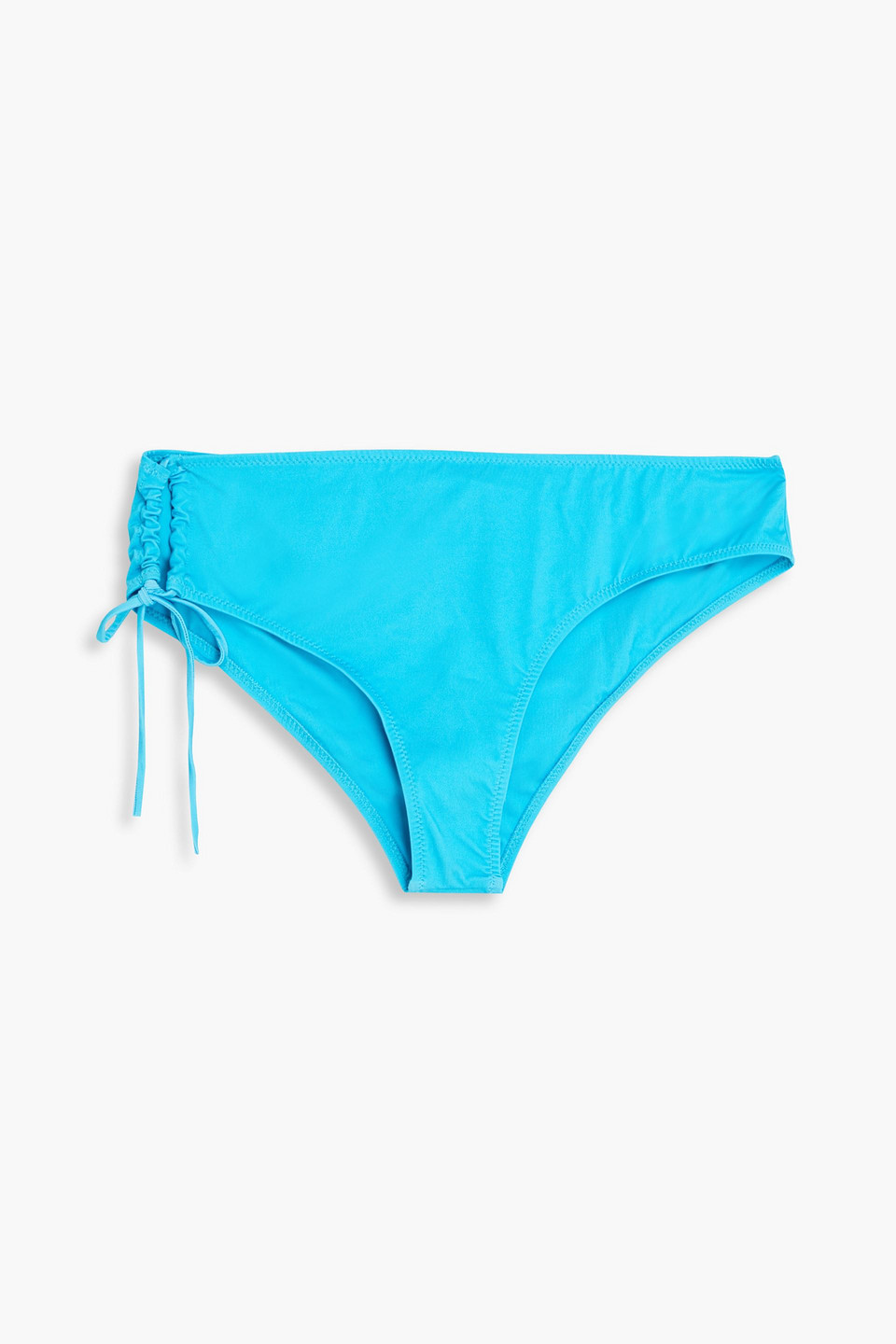 Shop Jacquemus Tropea Low-rise Bikini Briefs In Turquoise