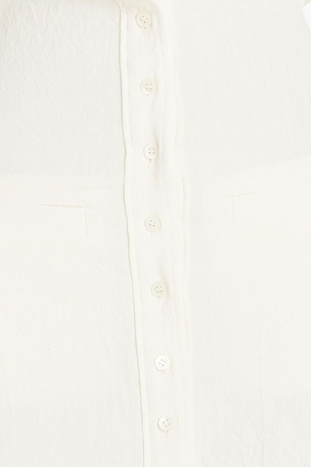JACQUEMUS ヘンプ&コットン混 ミニシャツワンピース