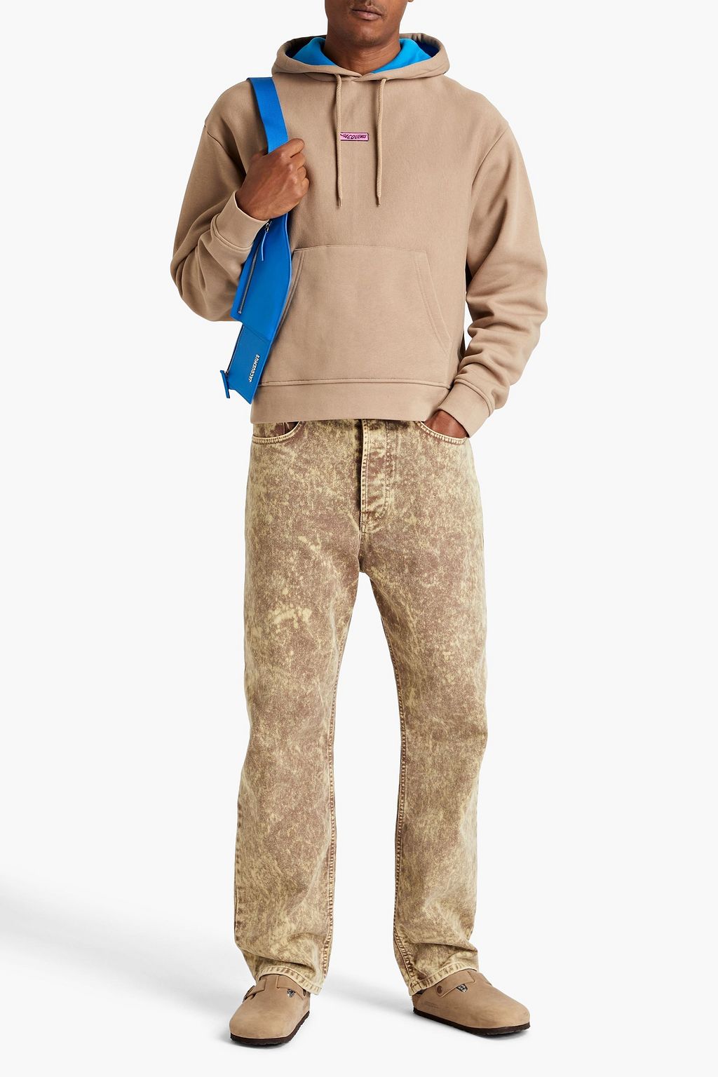 JACQUEMUS Le Giardino cotton-fleece hoodie