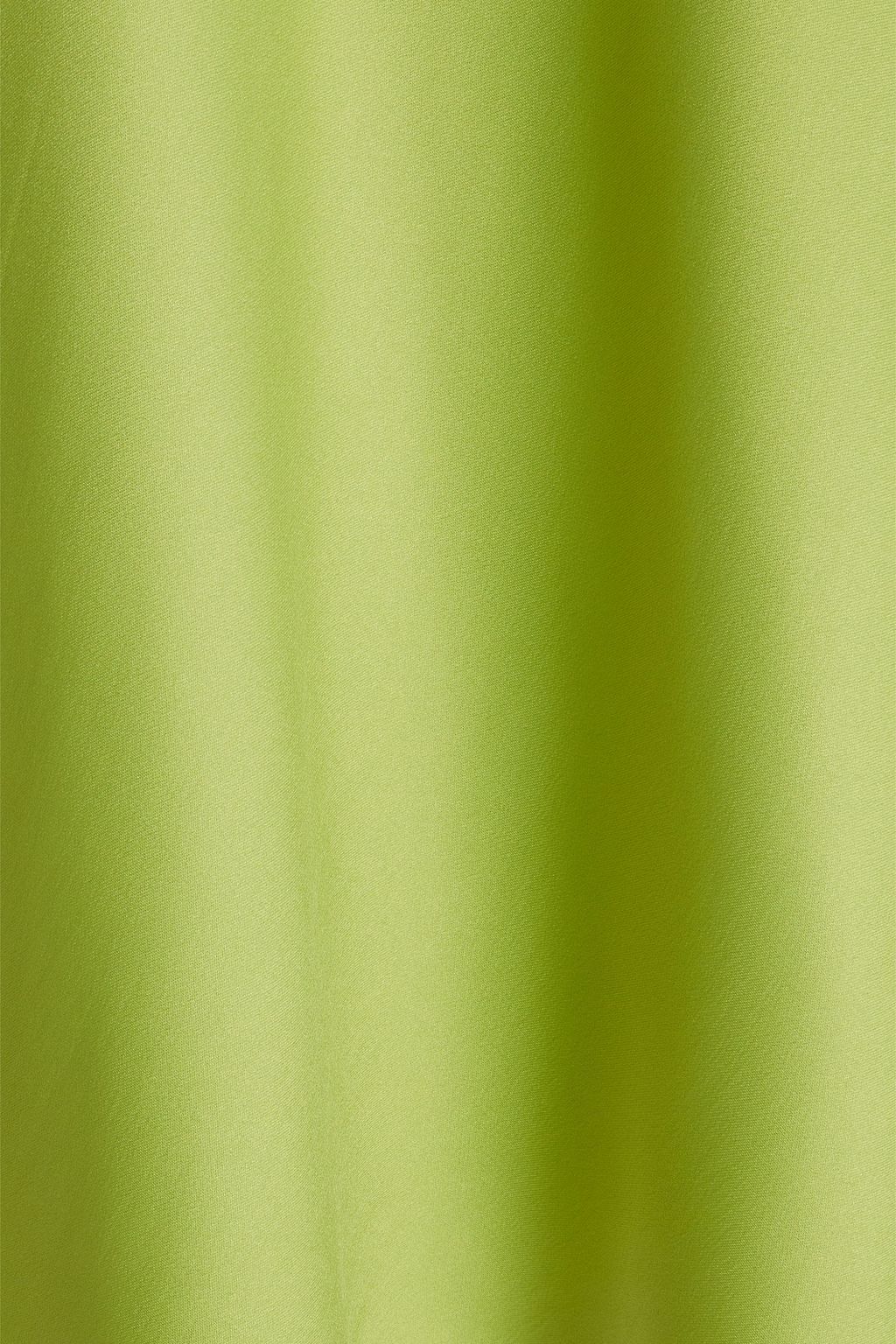 IRIS & INK Margot satin-crepe midi skirt
