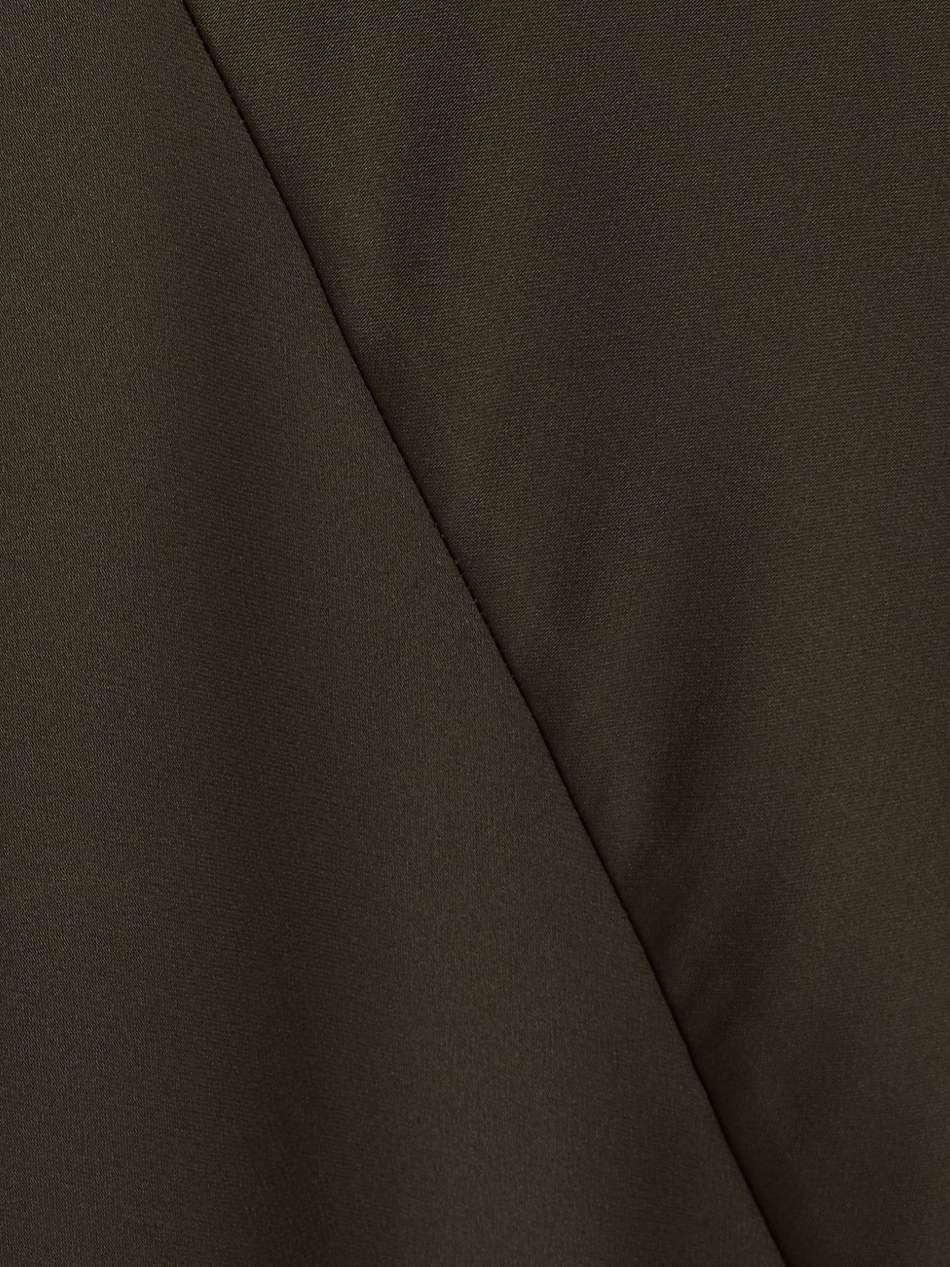 elodie satin-crepe midi dress