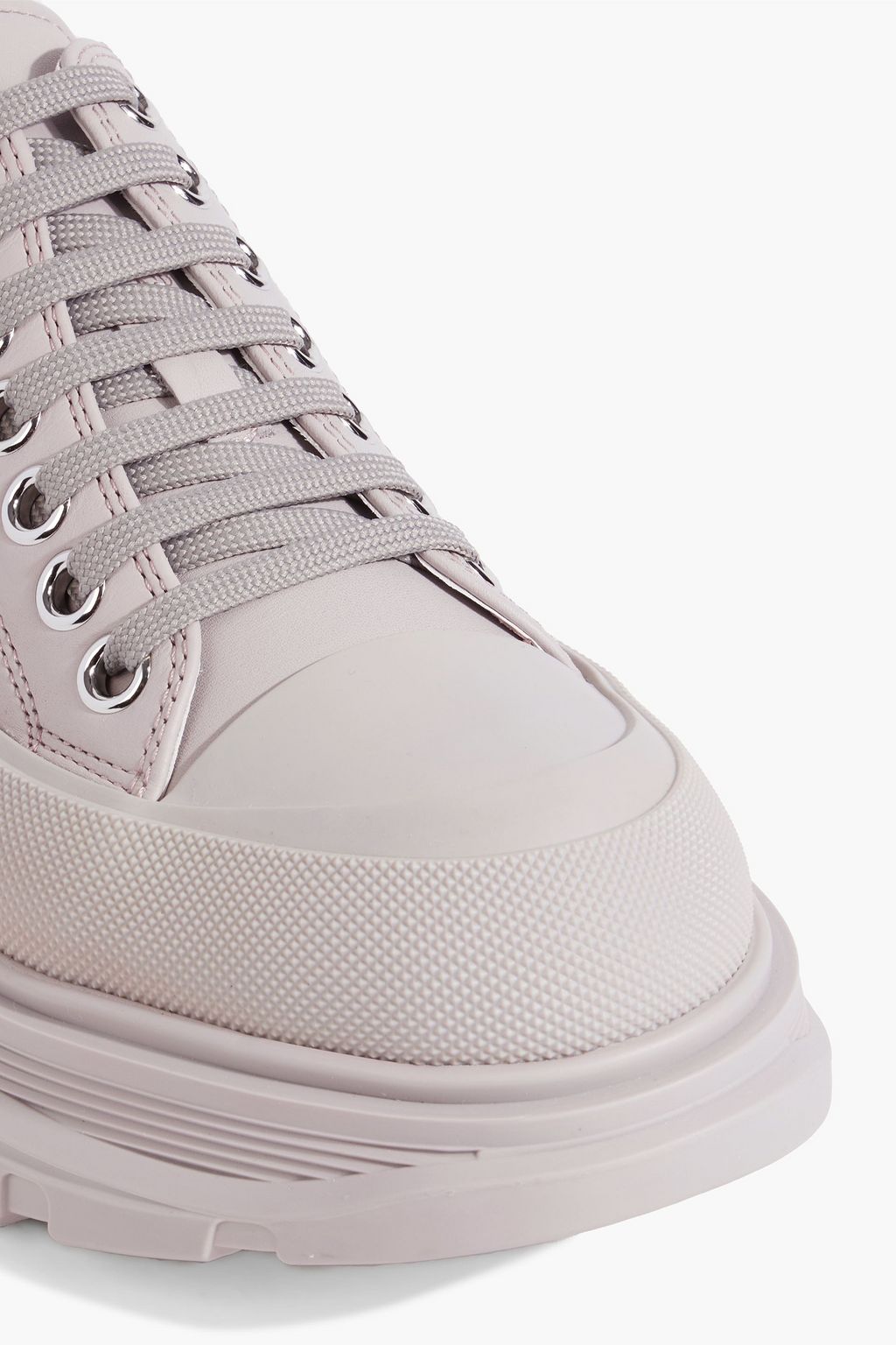 MCQUEEN Boxer Dog leather sneakers