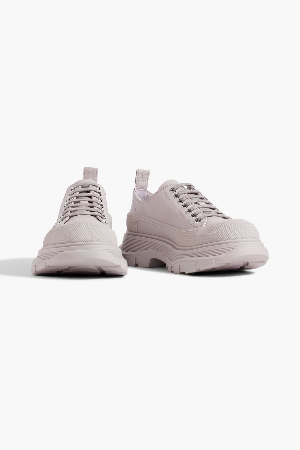 MCQUEEN Boxer Dog leather sneakers