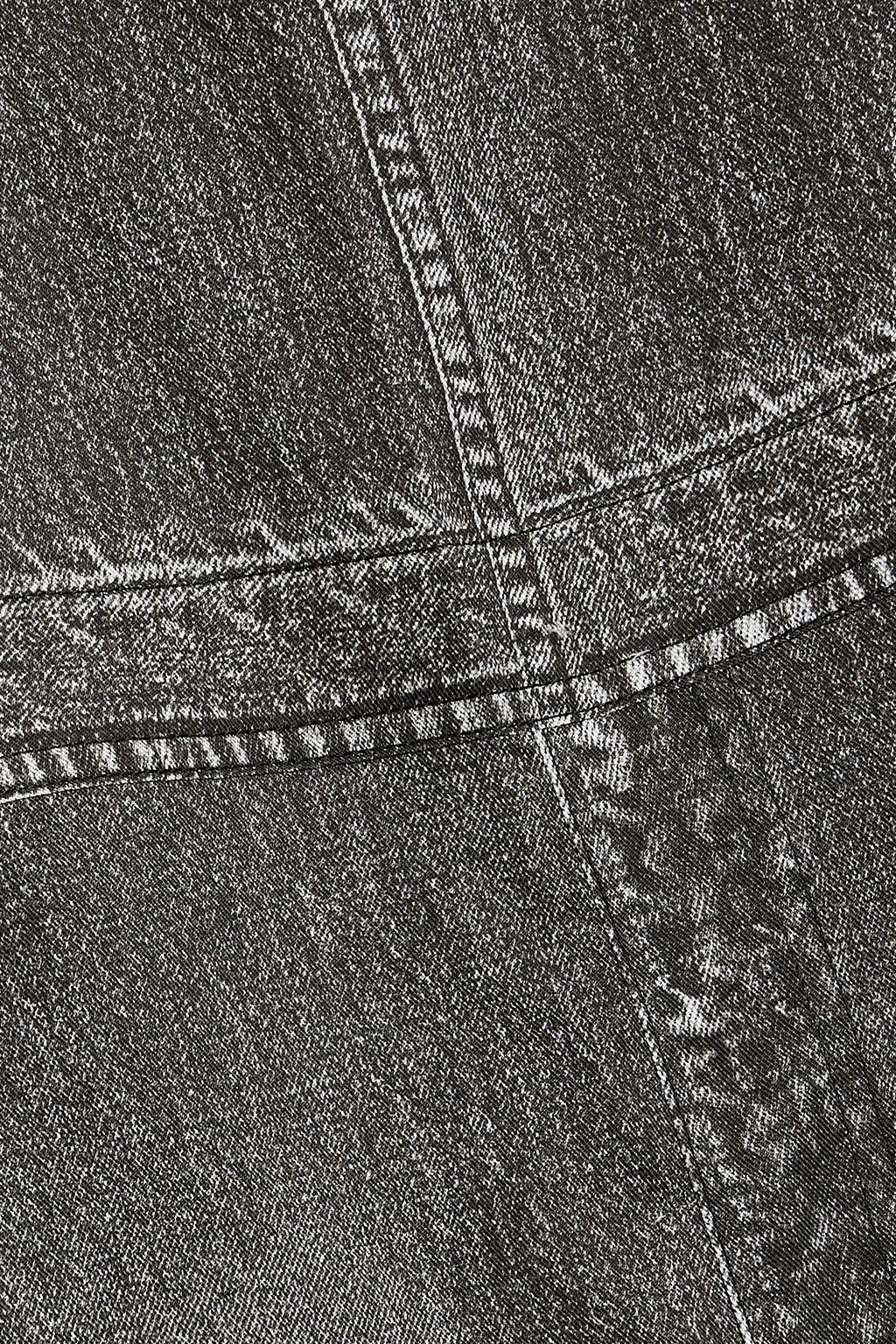 RAG & BONE Black Magic denim-effect printed TENCEL™ overalls