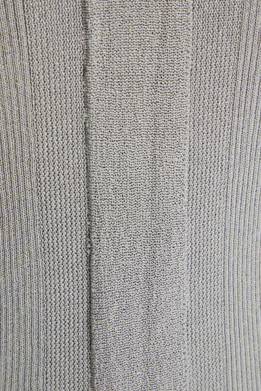 REMAIN BIRGER CHRISTENSEN Ribbed cotton-blend midi dress