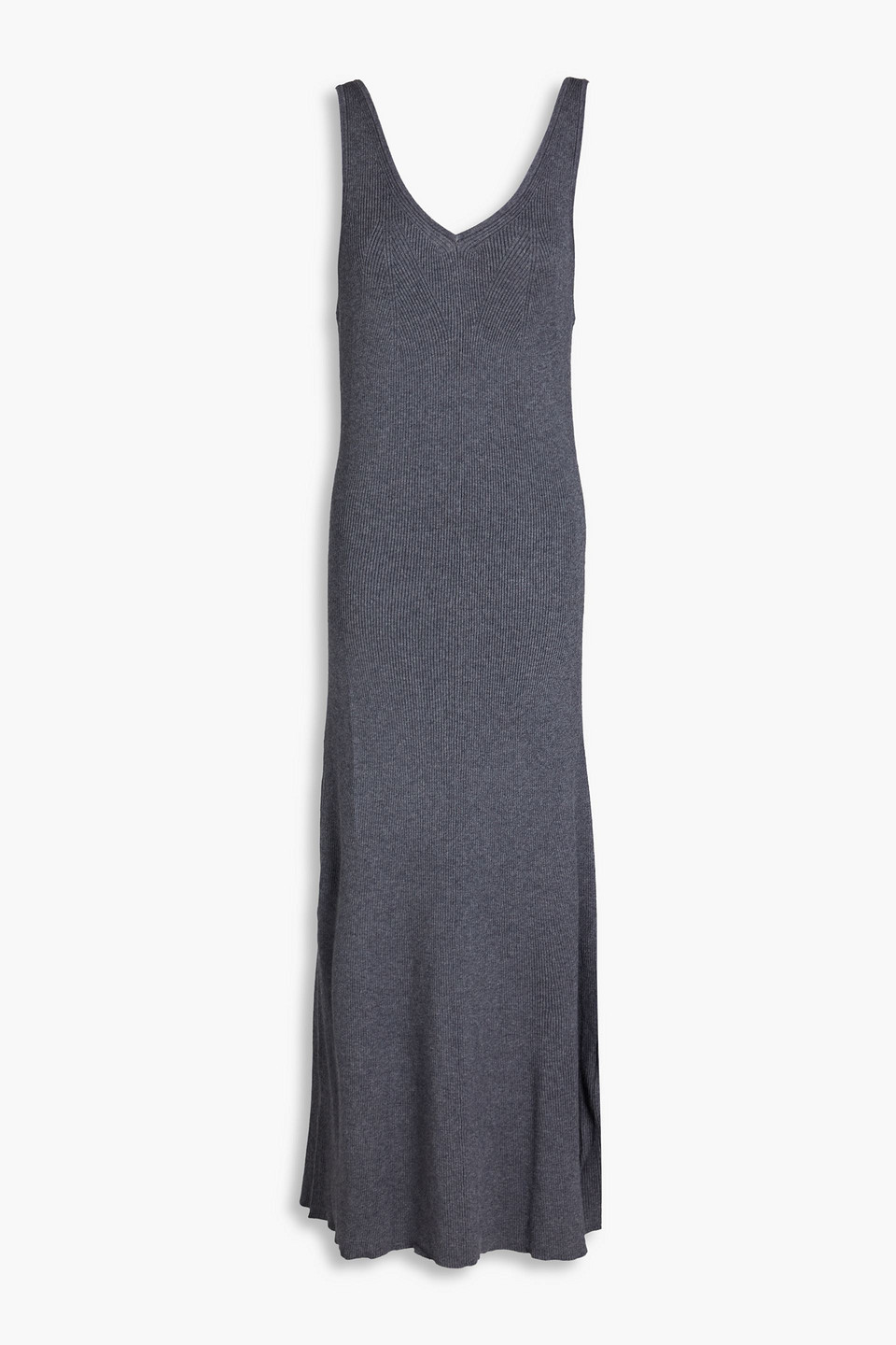 fabiana filippi sequin embellished knitted dress Fabiana Filippi Twofer Knit Dress | White Grey