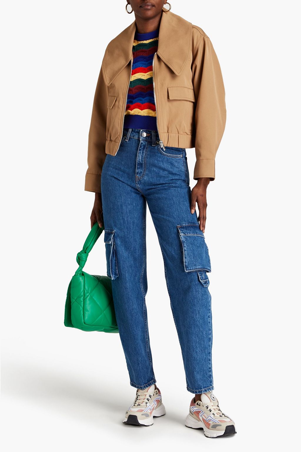 GANNI Gabardine jacket