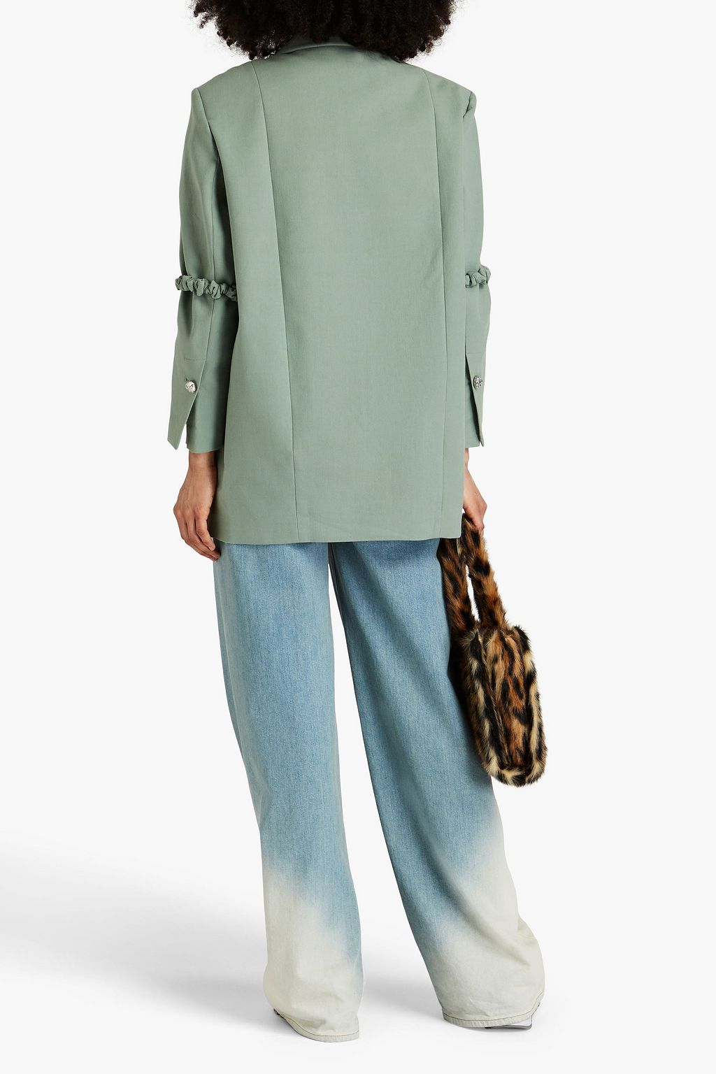 GANNI Cotton blazer