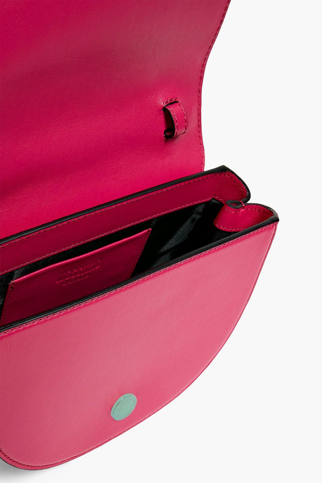 MOSCHINO Embellished leather shoulder bag