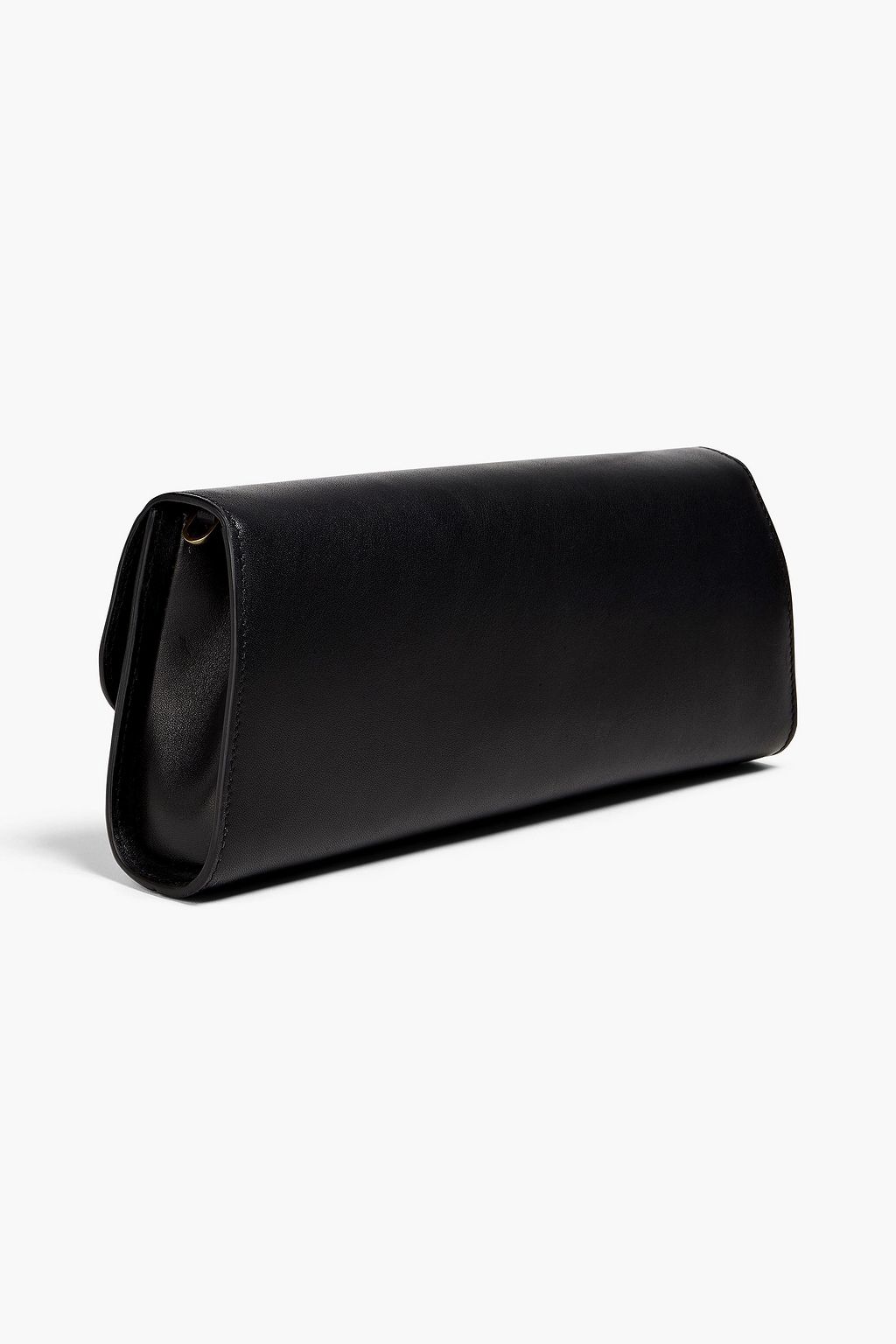MOSCHINO Embellished leather clutch