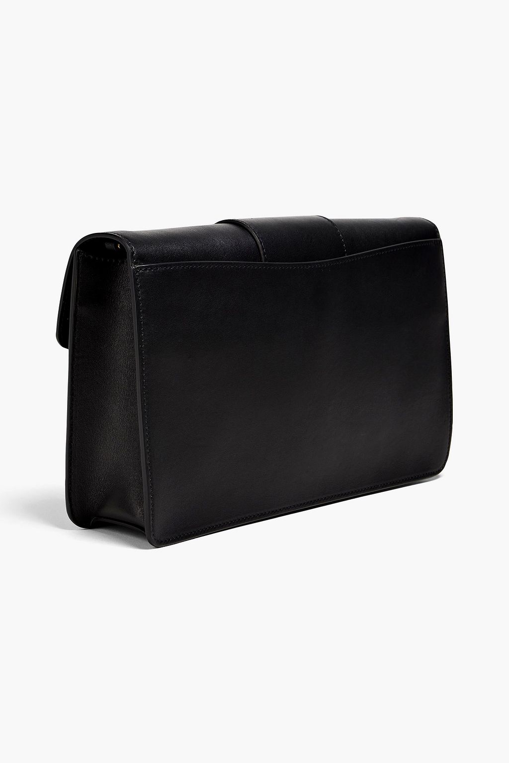 MOSCHINO Schultertasche aus Leder mit Schnalle