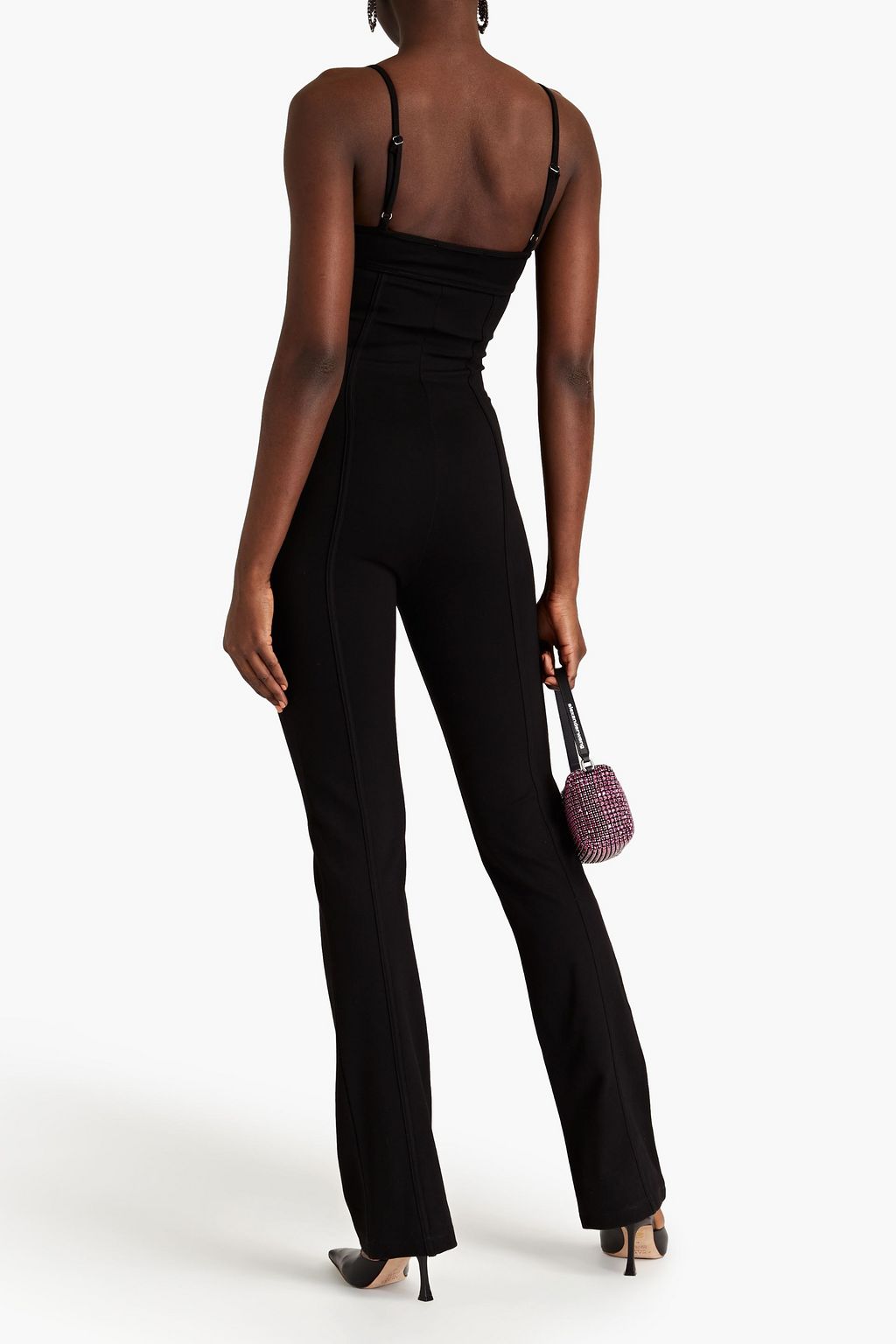 REMAIN BIRGER CHRISTENSEN Uma cutout stretch-jersey jumpsuit