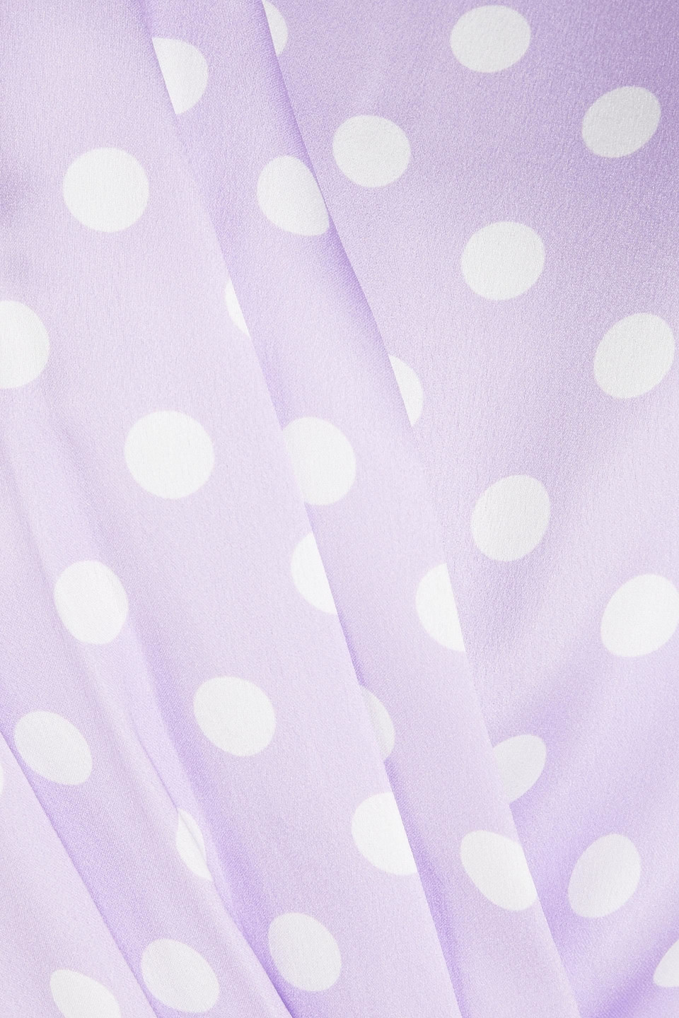 Shop Ronny Kobo Carmen Belted Polka-dot Satin Maxi Dress In Lavender