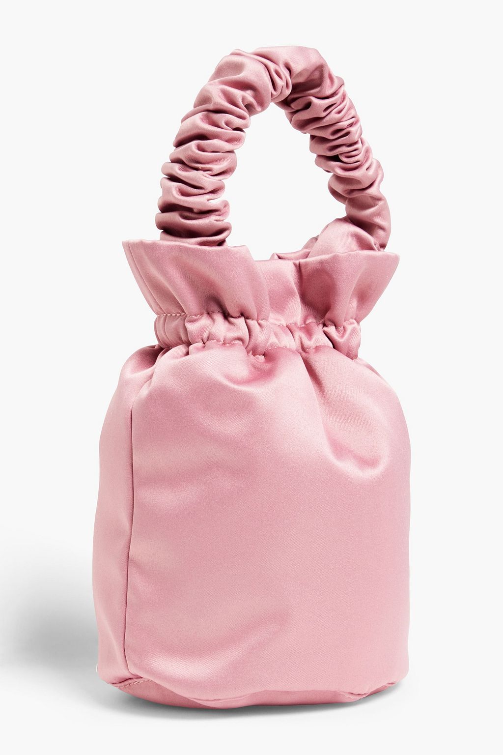 GANNI Satin bucket bag