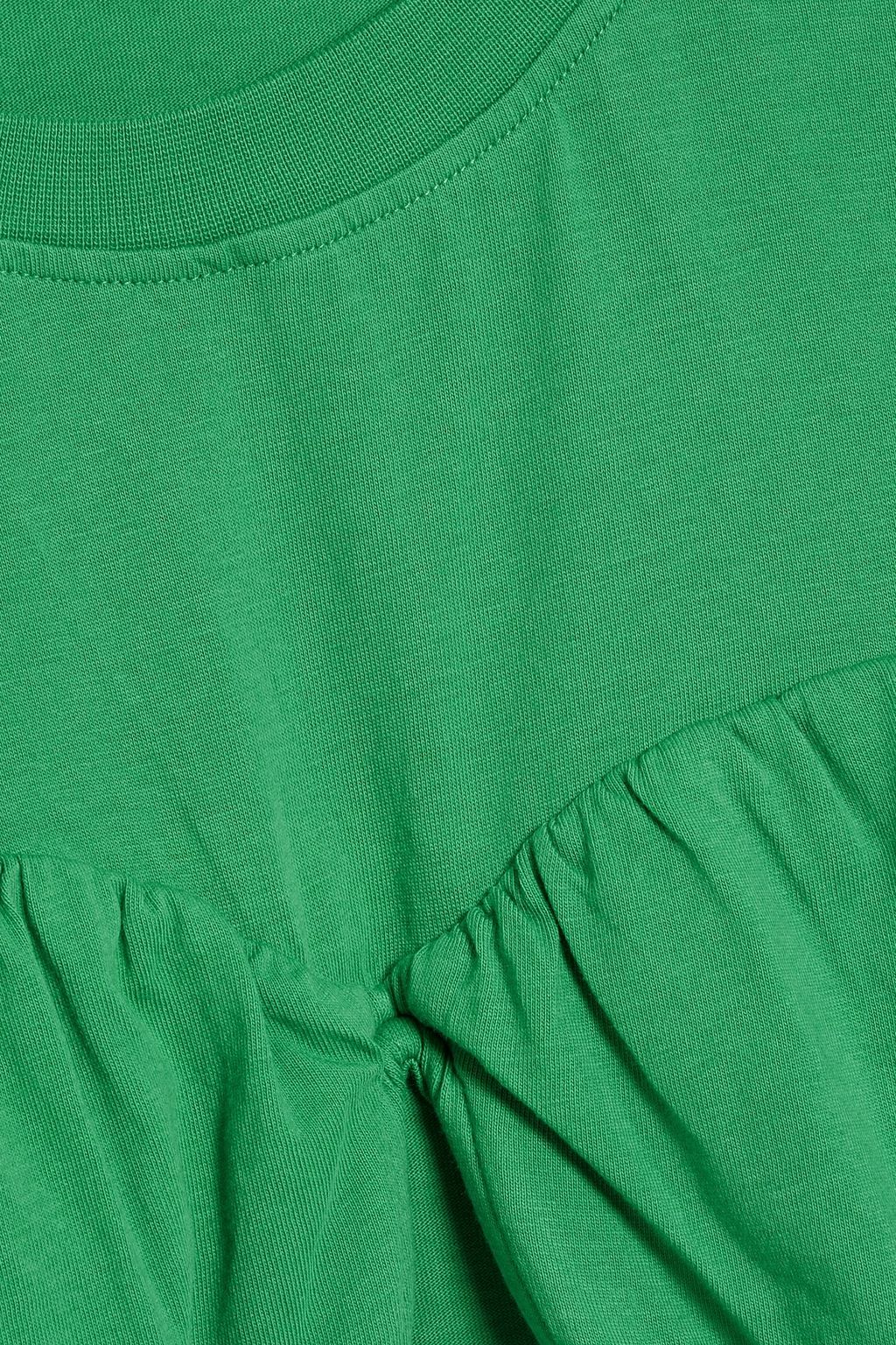 JACQUEMUS コットンジャージー クロップドトップス タイ付き