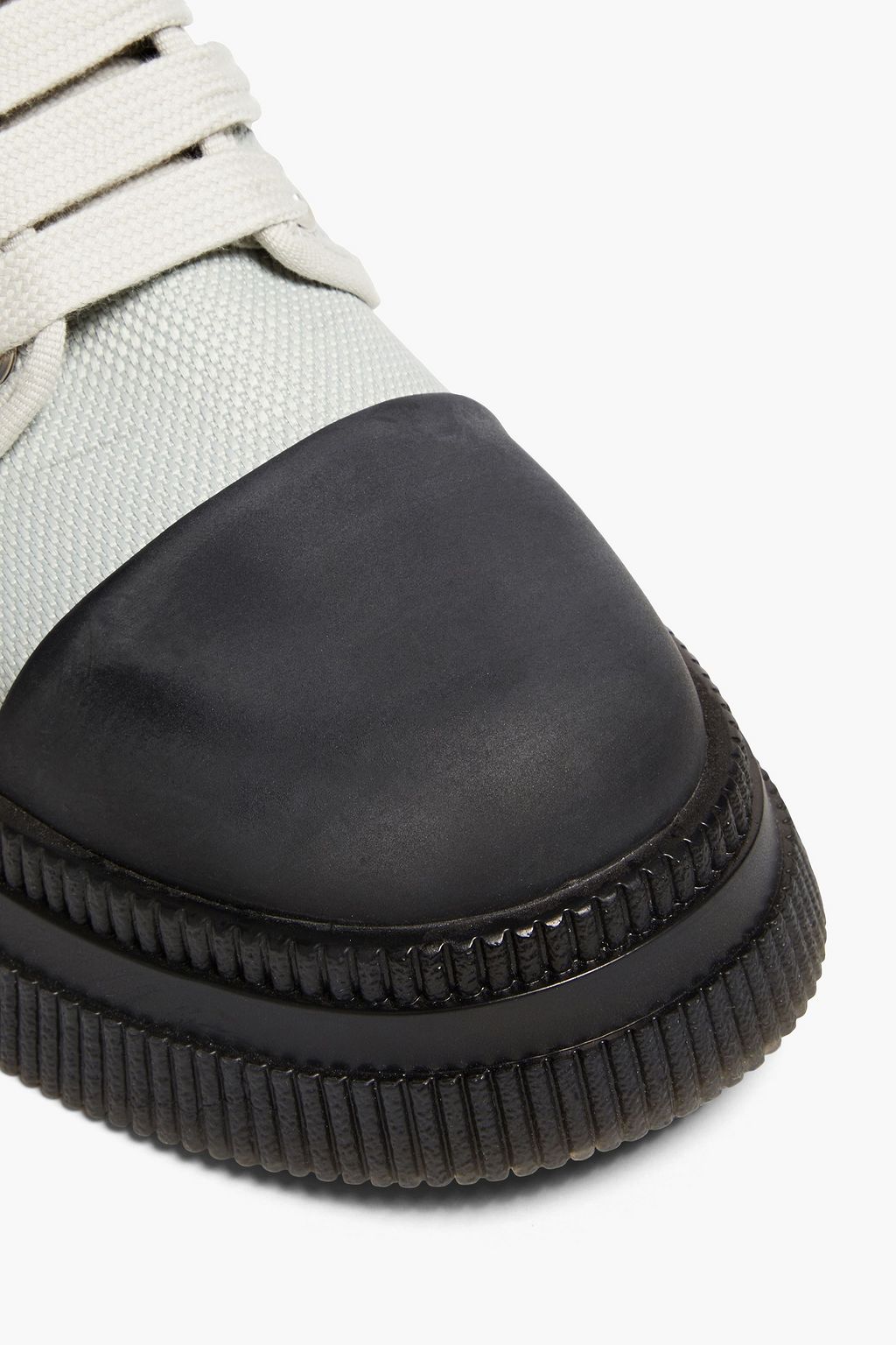 GANNI Canvas ankle boots